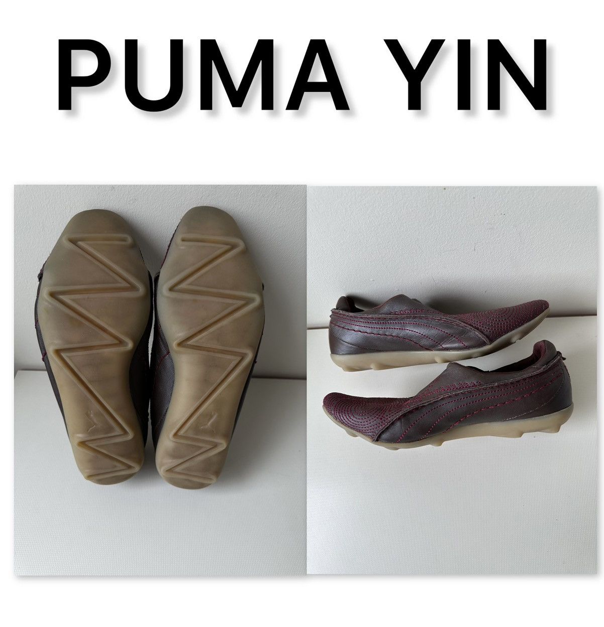 Puma Puma yin 2000s archive slip on vintage shoes Size US 8.5 / IT 38.5 - 1 Thumbnail