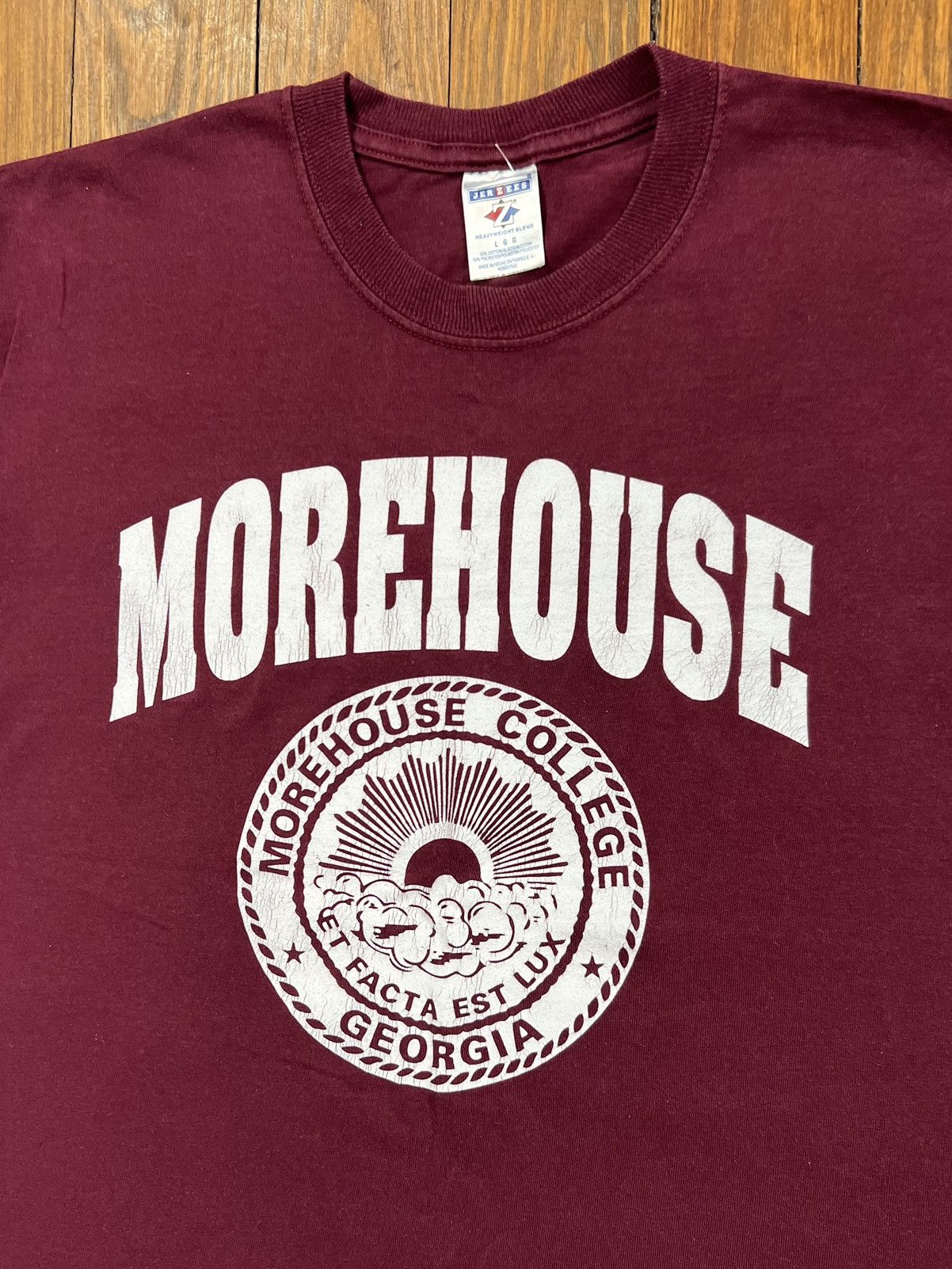 Vintage Vintage Morehouse College Shirt Da House HBCU Alliance Size US L / EU 52-54 / 3 - 1 Thumbnail