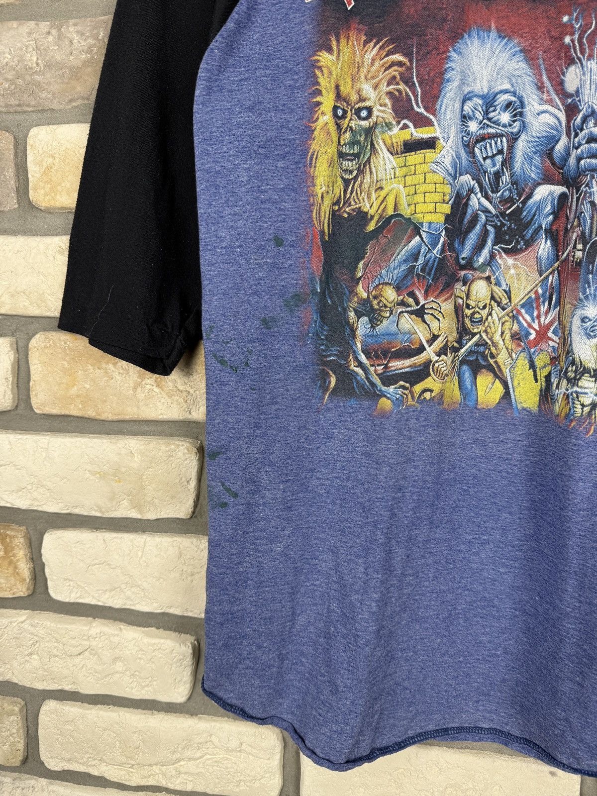 Iron Maiden × Vintage Very rare vintage 1990-s Iron maiden longsleeve Size S / US 4 / IT 40 - 3 Thumbnail