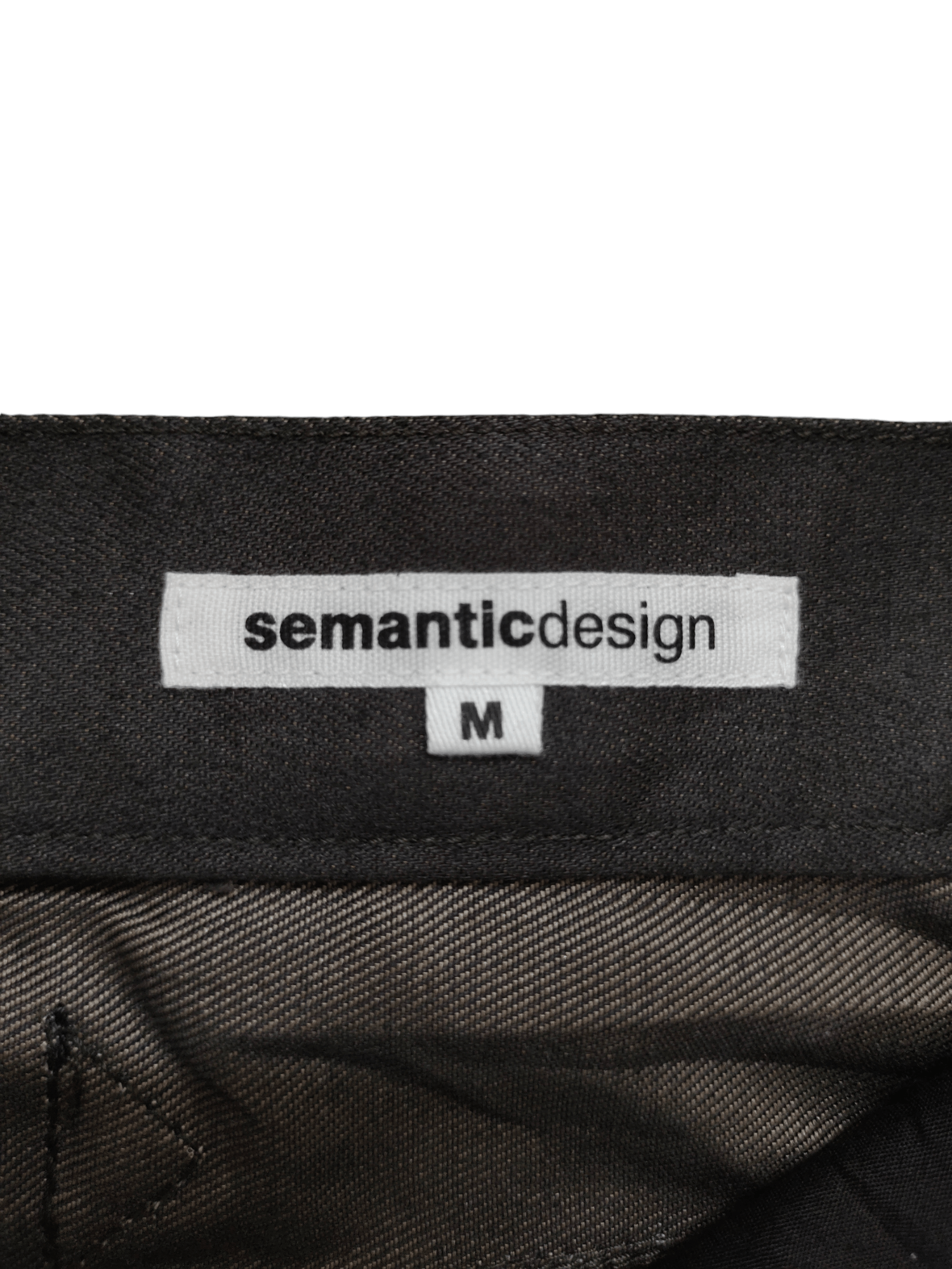 semanticdesign Flare Pants Semantic Design Buckle Back Trouser Bootcut Y2k Size US 31 - 18 Thumbnail