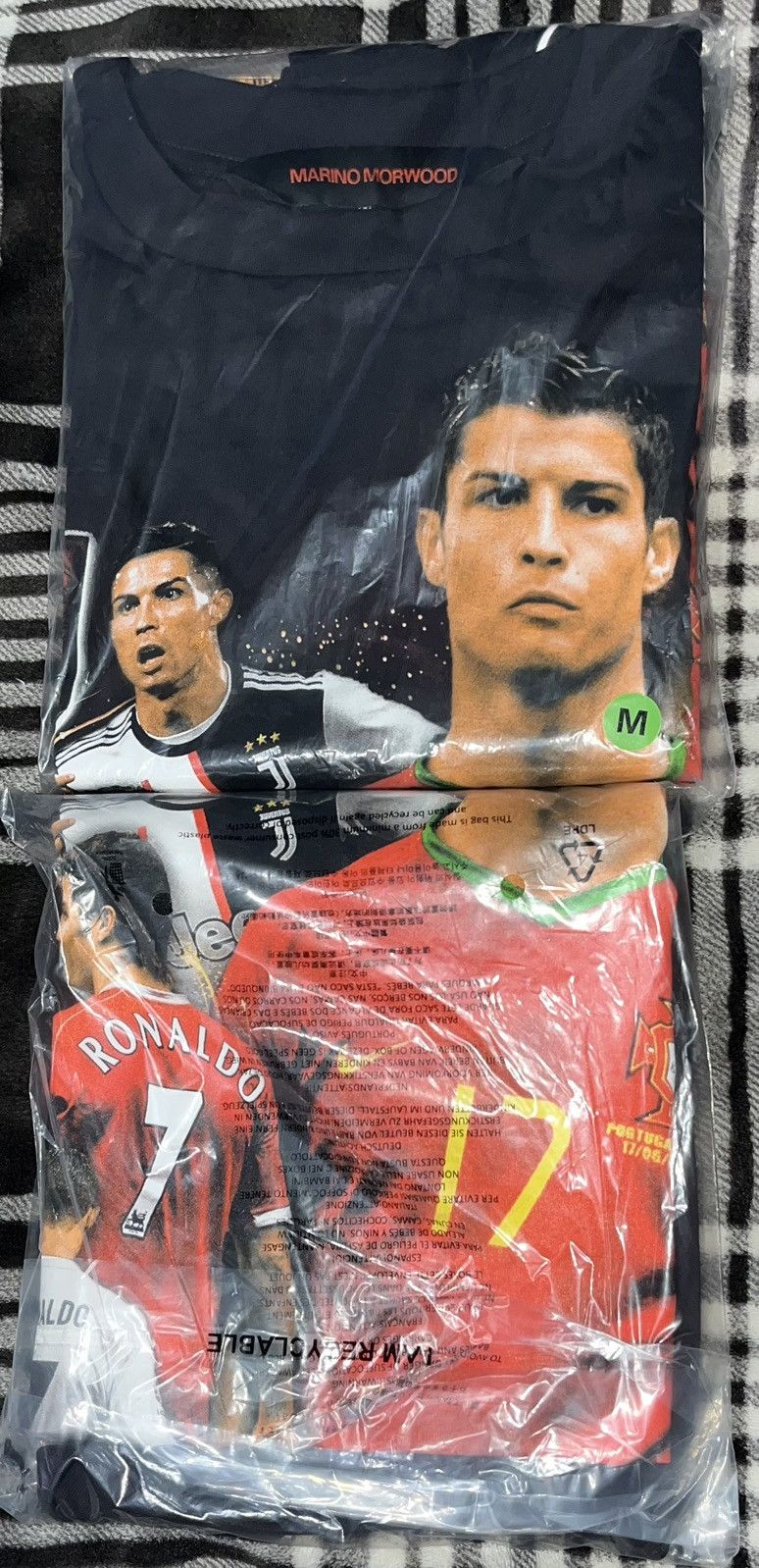 Marino Morwood LAST DROP EVER Marino Morwood Cristiano Ronaldo T-Shirt SZ M Size US M / EU 48-50 / 2 - 5 Thumbnail