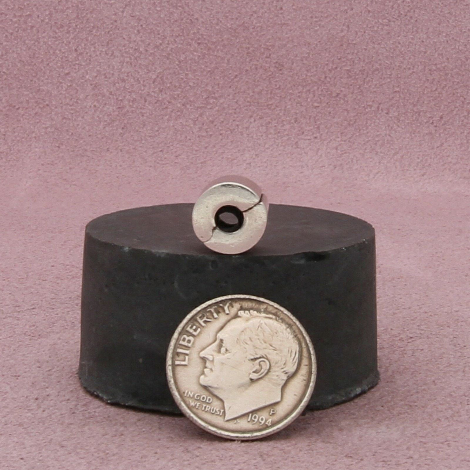 pandora pandora sterling silver smooth plain clip bead charm pendant Size ONE SIZE - 2 Thumbnail