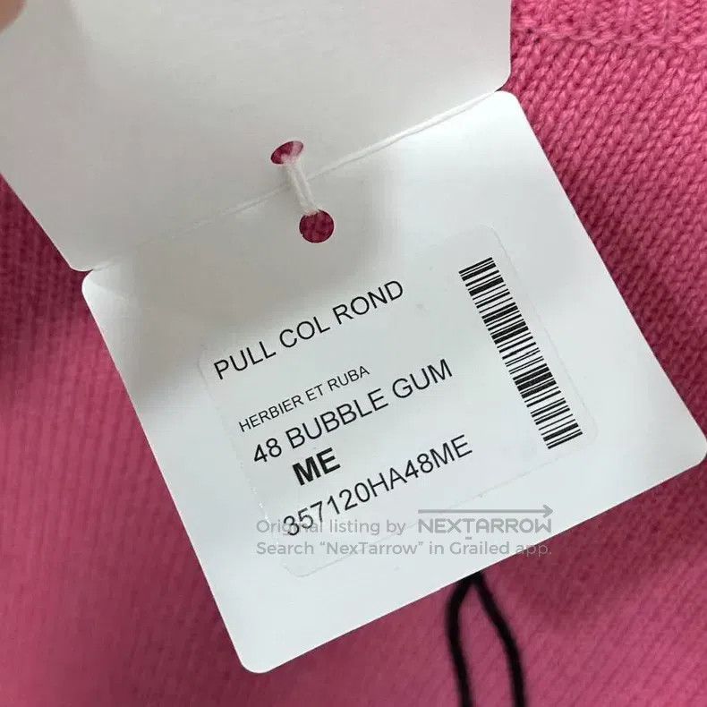 Hermes Hermes Pink Jacquard Pattern Cashmere Sweater Size M / US 6-8 / IT 42-44 - 7 Thumbnail