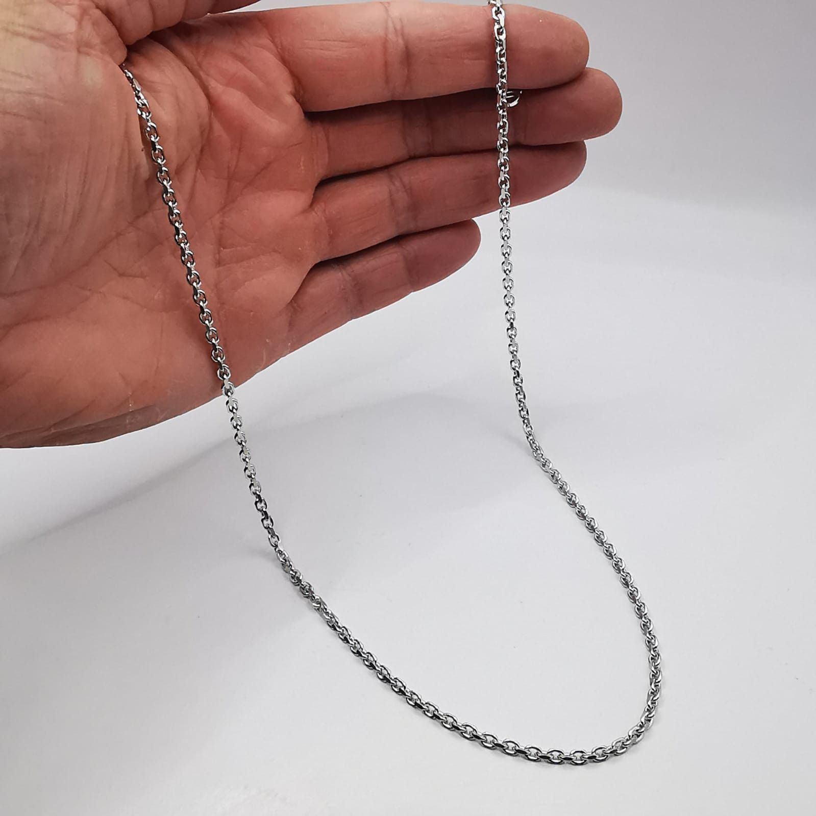 Sterling Silver Vintage Chain Necklece,925 Sterling Silver,Signed , 15,89g Size ONE SIZE - 5 Thumbnail