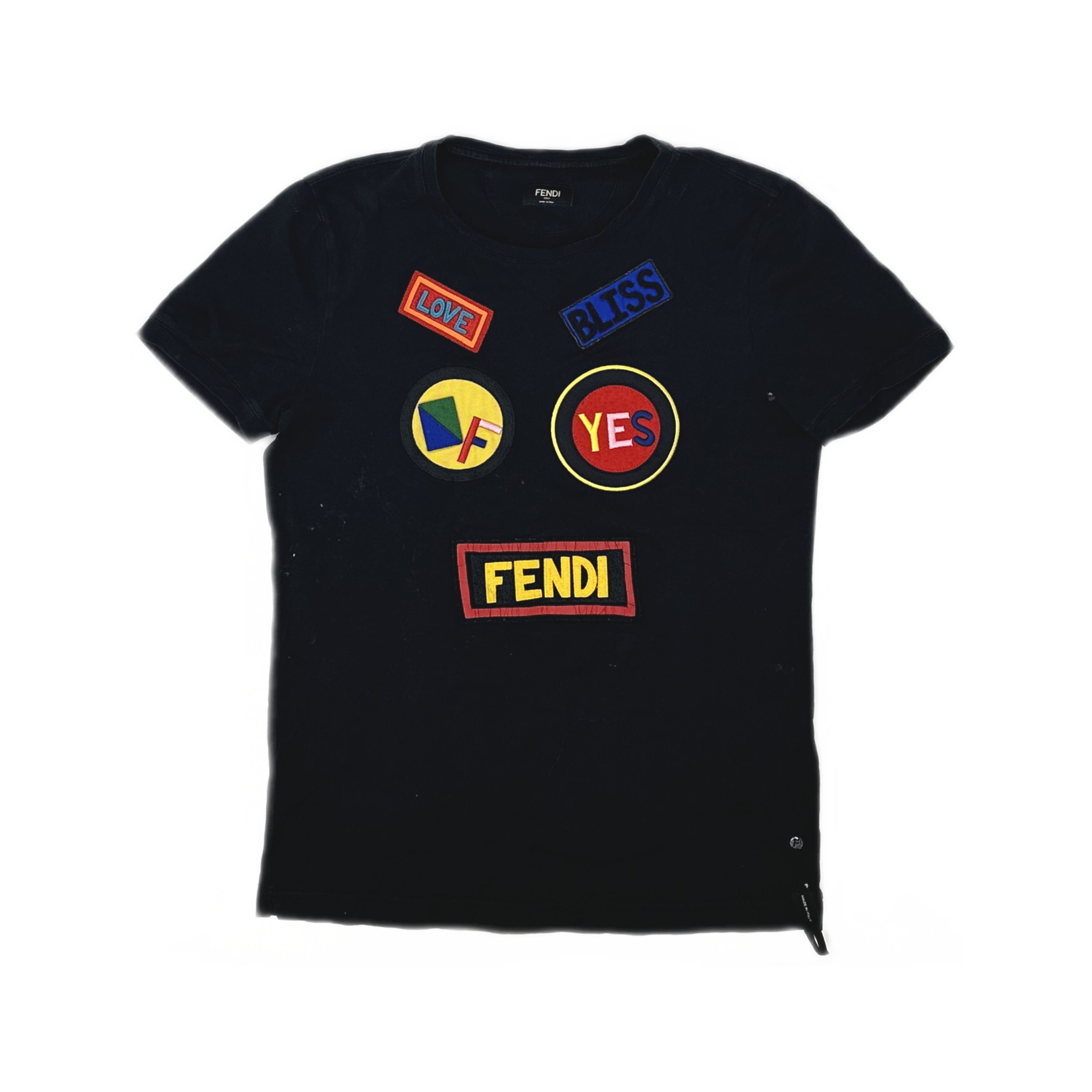 Fendi Fendi Graphic Patch T-Shirt Size S Size US S / EU 44-46 / 1 - 1 Thumbnail