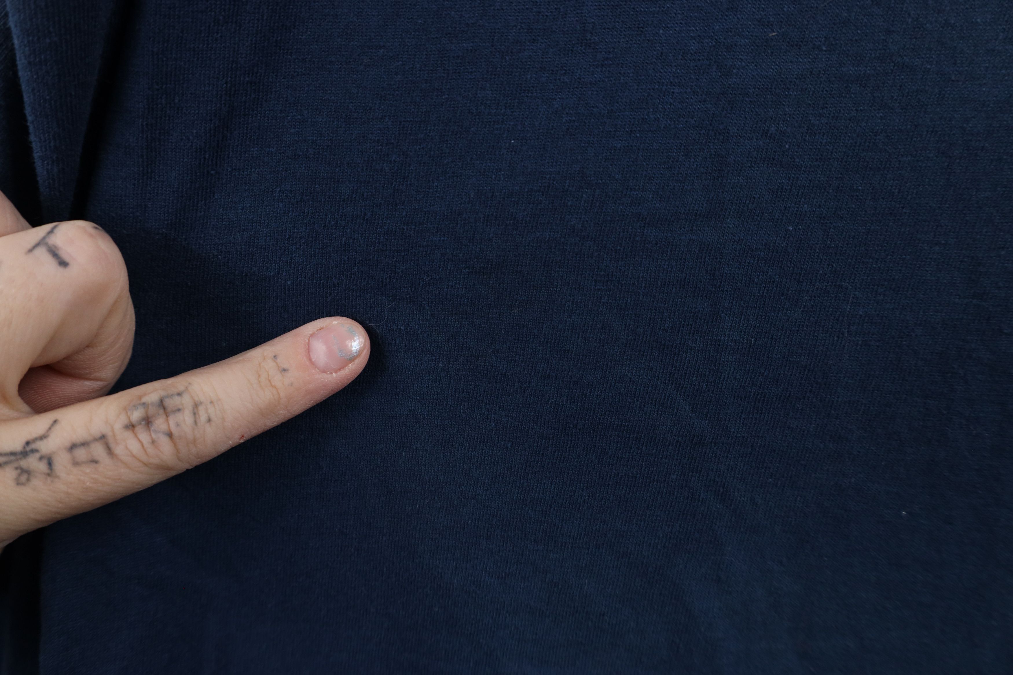 Vintage Vintage 90s Streetwear Short Sleeve Pocket T-Shirt Blue Size US XL / EU 56 / 4 - 8 Thumbnail
