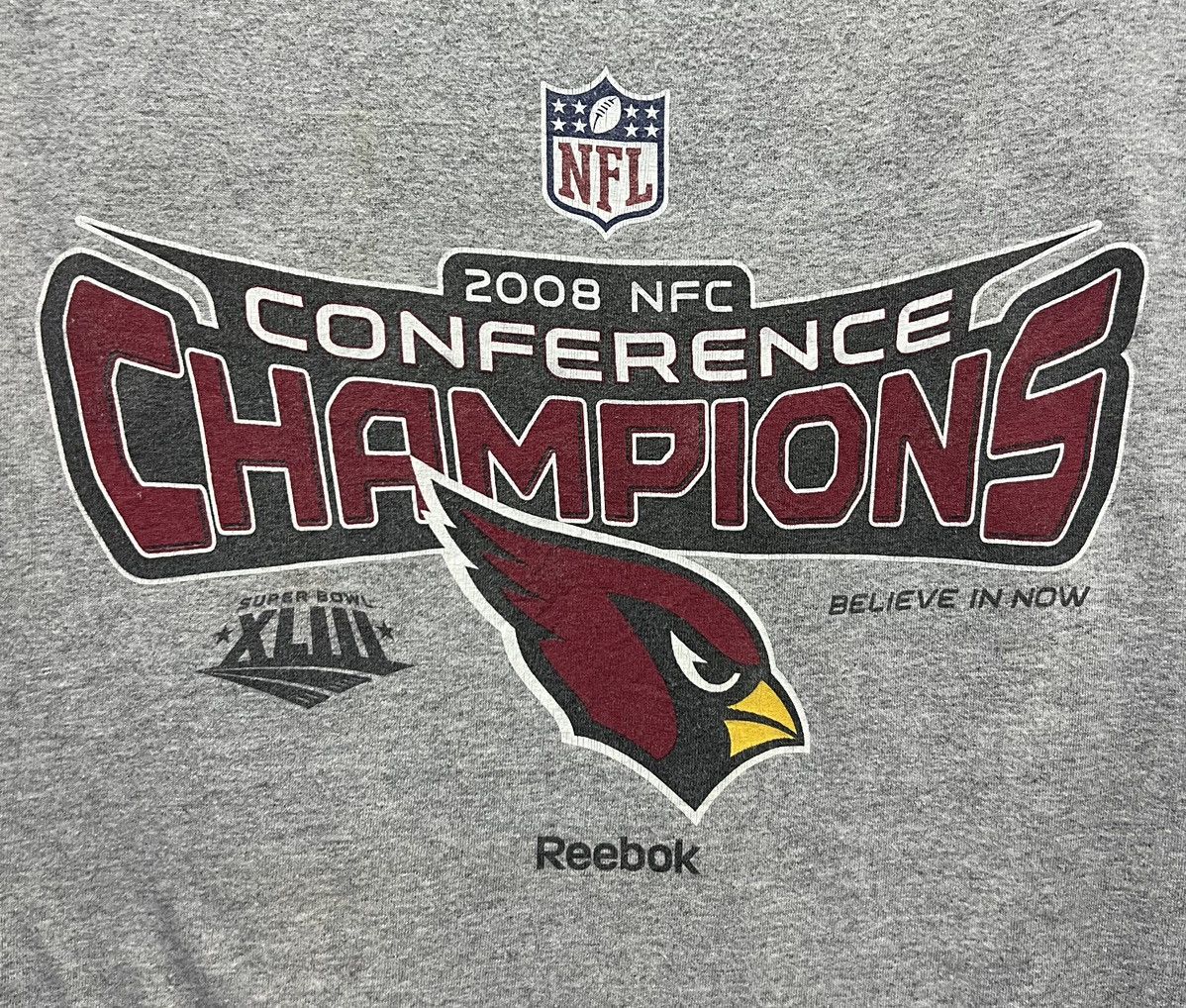 Reebok × Vintage 🔥grailsale🔥 REEBOK 2008 NFC CONFERENCE CHAMPION SHIRT Size US L / EU 52-54 / 3 - 3 Thumbnail