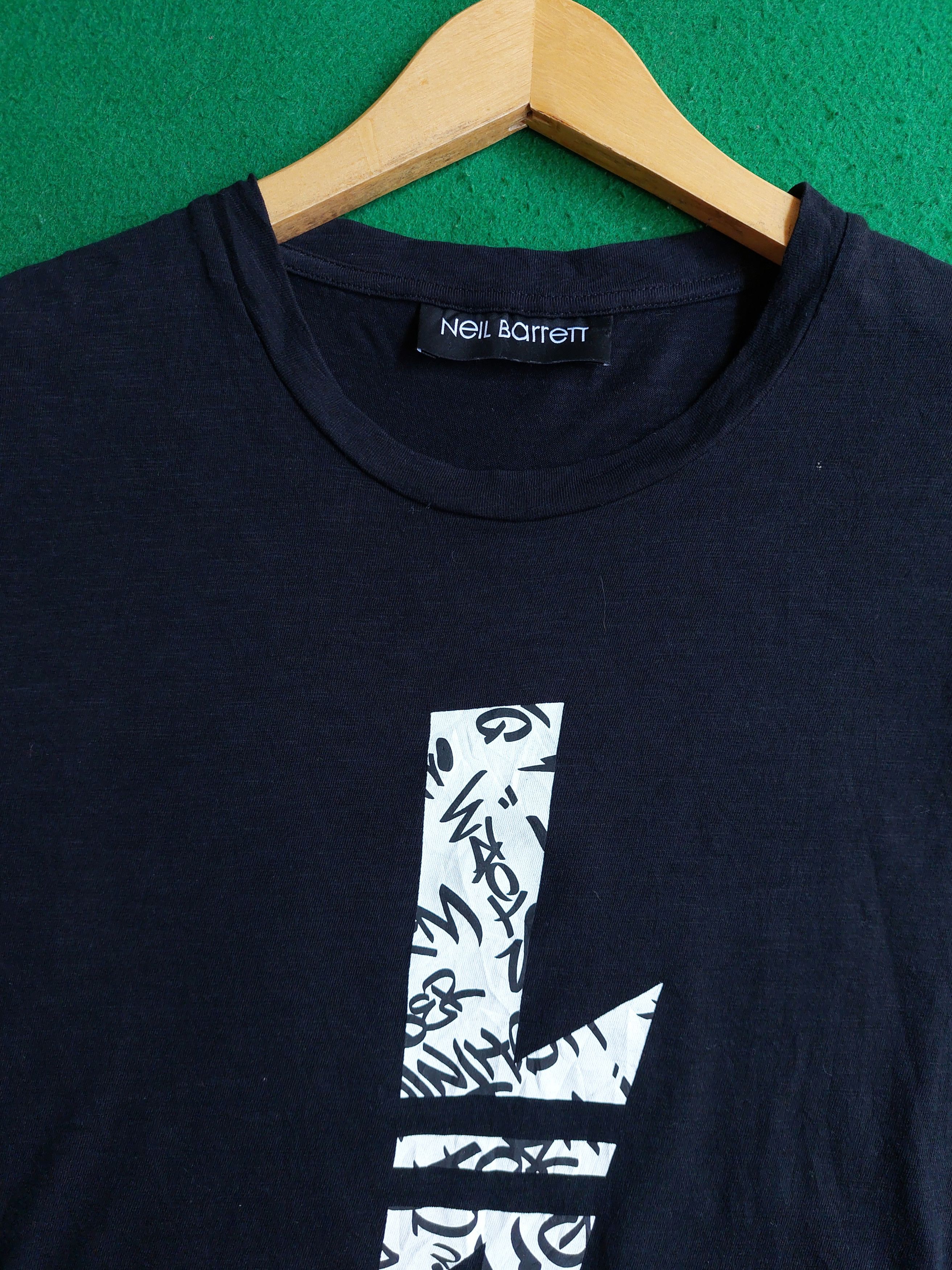 Designer × Neil Barrett NEIL BARRETT GRAFFITI BOLT TEE Size US M / EU 48-50 / 2 - 4 Thumbnail