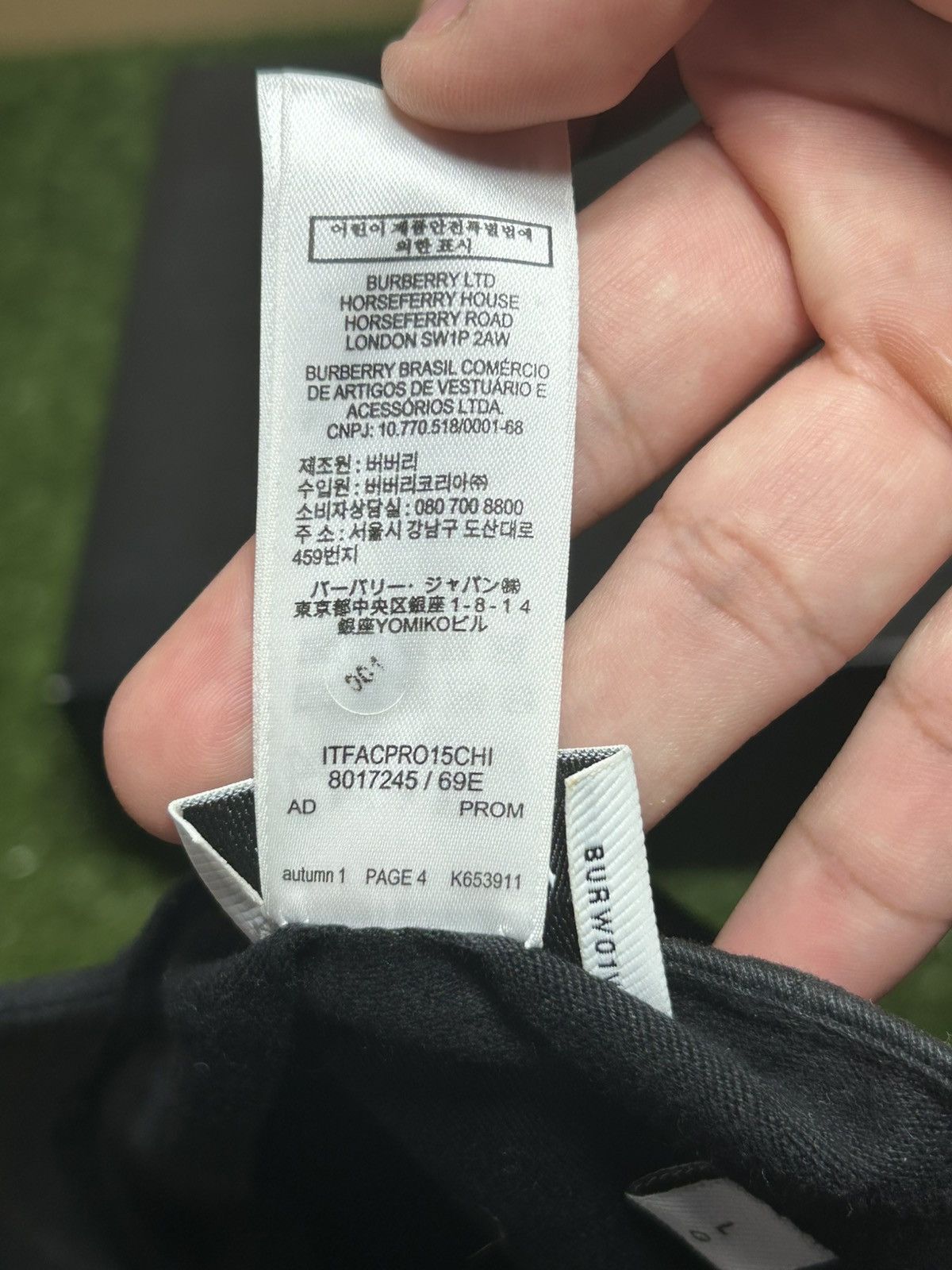 Burberry Burberry baseball cap Size ONE SIZE - 10 Thumbnail
