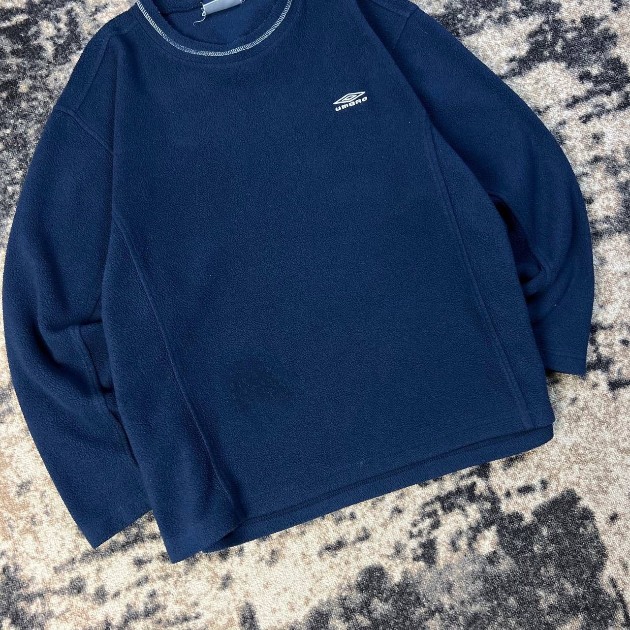 Umbro Umbro Vintage Y2K Mini Logo Oversized Fleece Sweatshirt Size US L / EU 52-54 / 3 - 6 Thumbnail