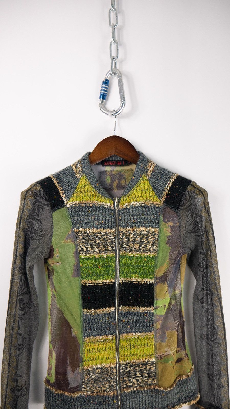 Designer × Japanese Brand Goth opium streetwear vintage shirt longsleeve Size M / US 6-8 / IT 42-44 - 3 Thumbnail