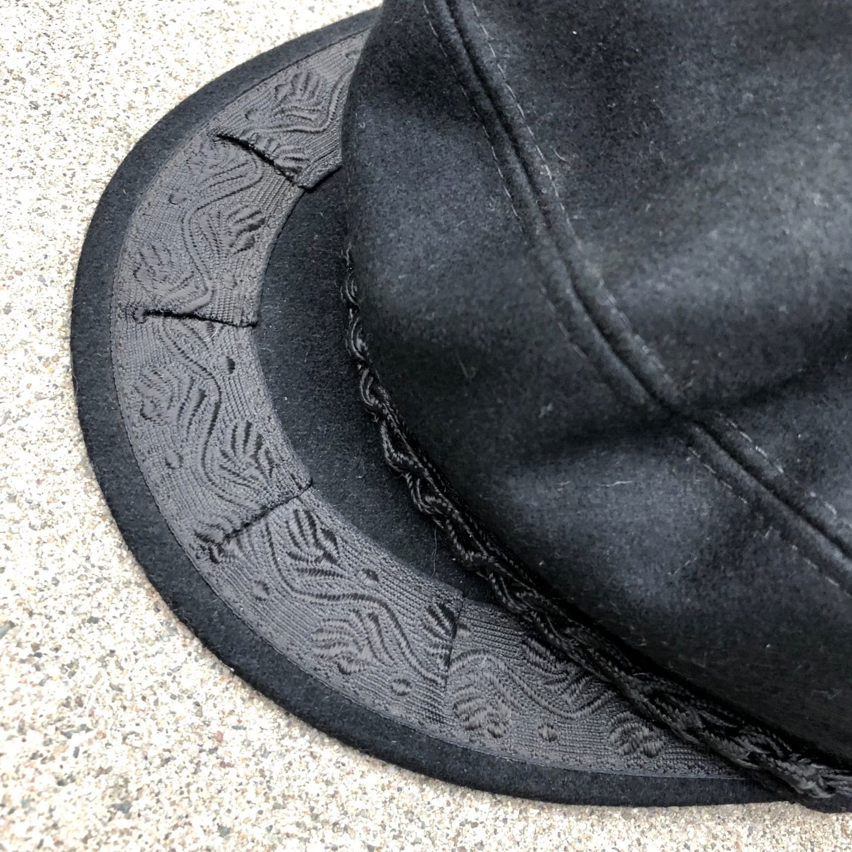 Vintage Vintage Green Fisherman'S Cap Hat Women Wool Blend Newsboy Gatsby 58 - 7 1/4 Black Mens Womens Boys Girls Size ONE SIZE - 2 Thumbnail