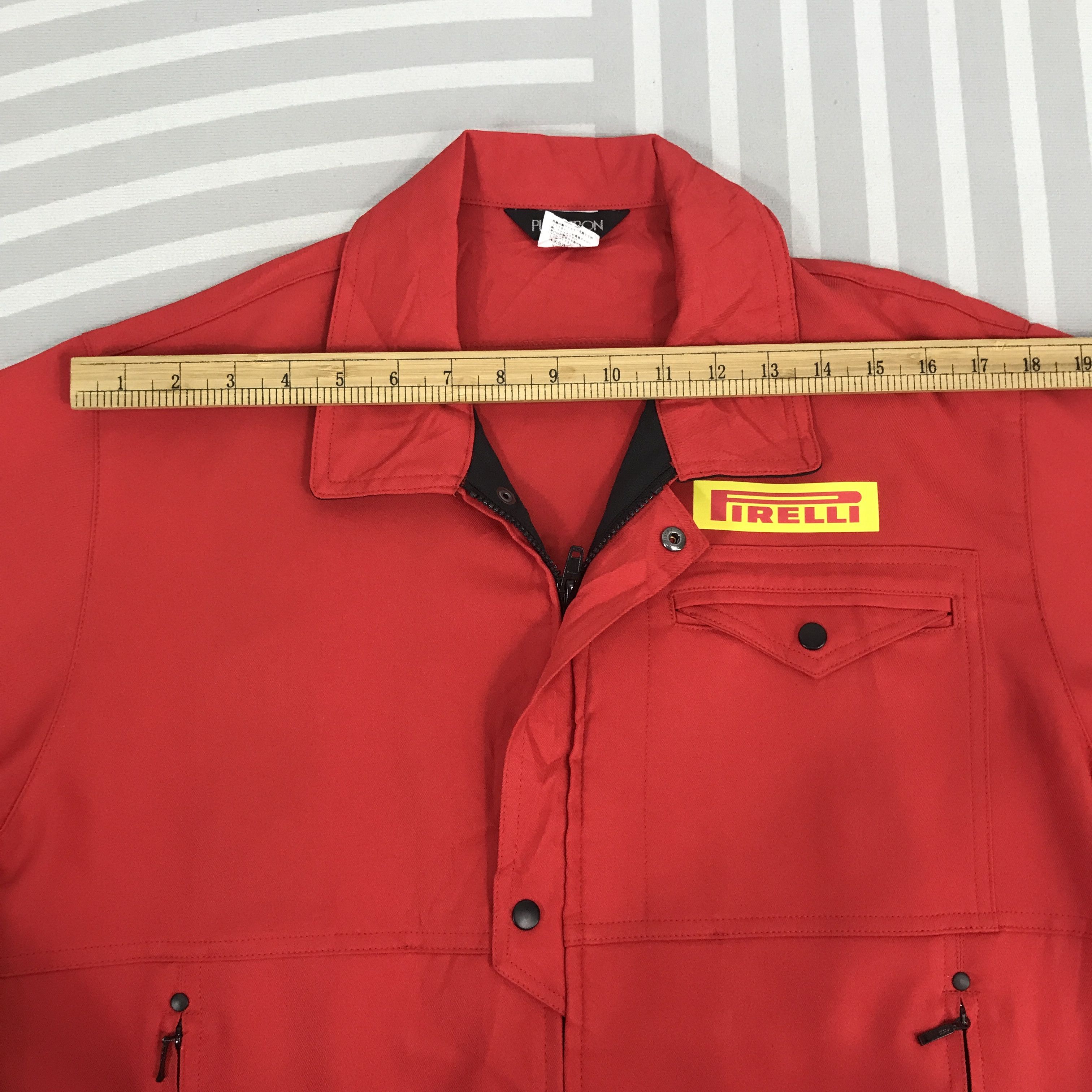 Japanese Brand × Vintage Vintage Pirelli Tyre Racing uniforms Jacket Size US L / EU 52-54 / 3 - 5 Thumbnail
