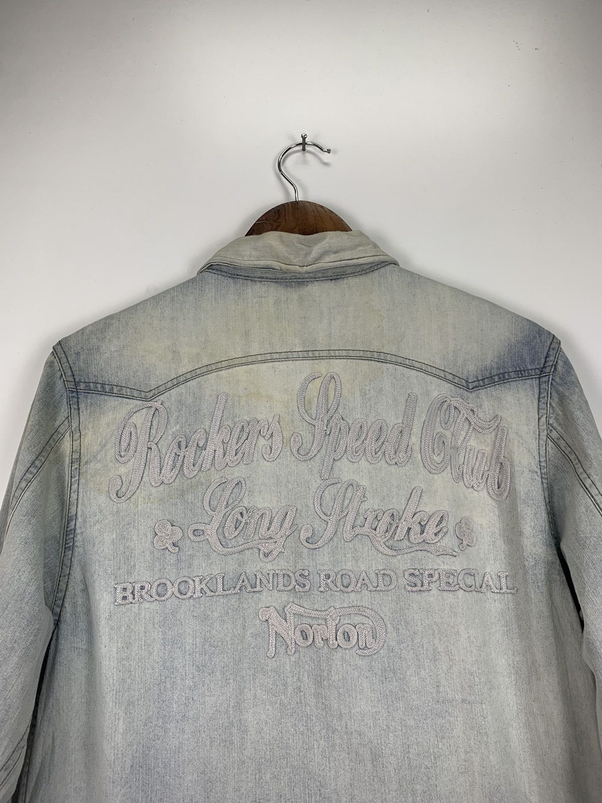 Norton × Vintage Vintage Norton Motorcycle western shirt Size US L / EU 52-54 / 3 - 11 Thumbnail