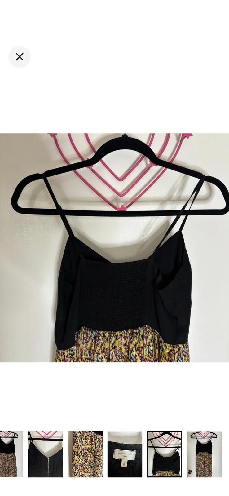 Other (ANTHROPOLOGIE) MOULINETTE SOEURS | Spaghetti Strap Dress Size S / US 4 / IT 40 - 7 Thumbnail