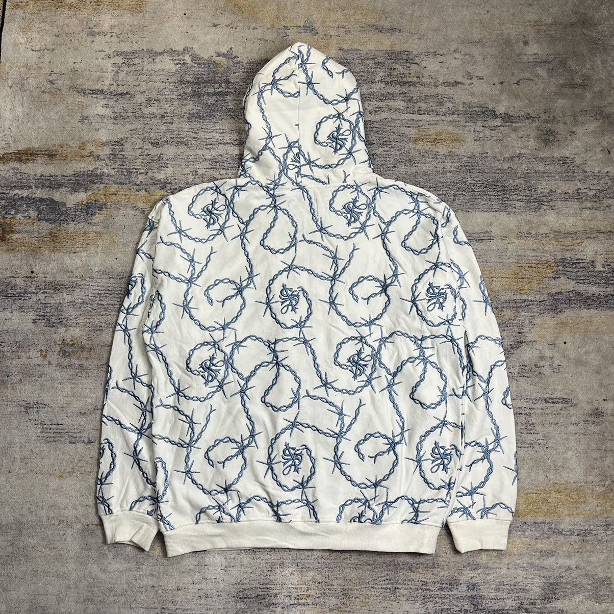 Hysteric Glamour Japanese brand Supplier embroidery barbed wire zip hoodie Size US XXL / EU 58 / 5 - 2 Thumbnail