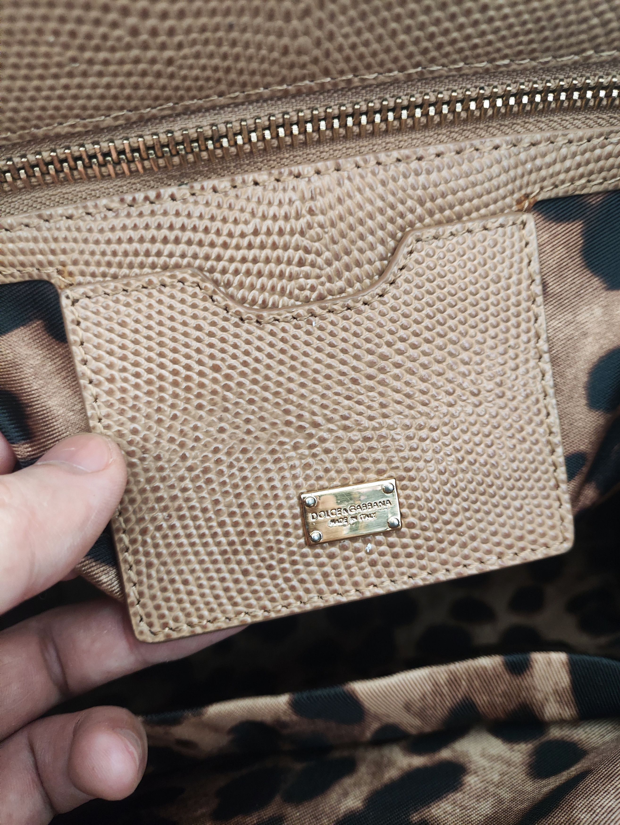 Dolce & Gabbana DG FW15 Lizard Skin Handbag Size ONE SIZE - 8 Thumbnail