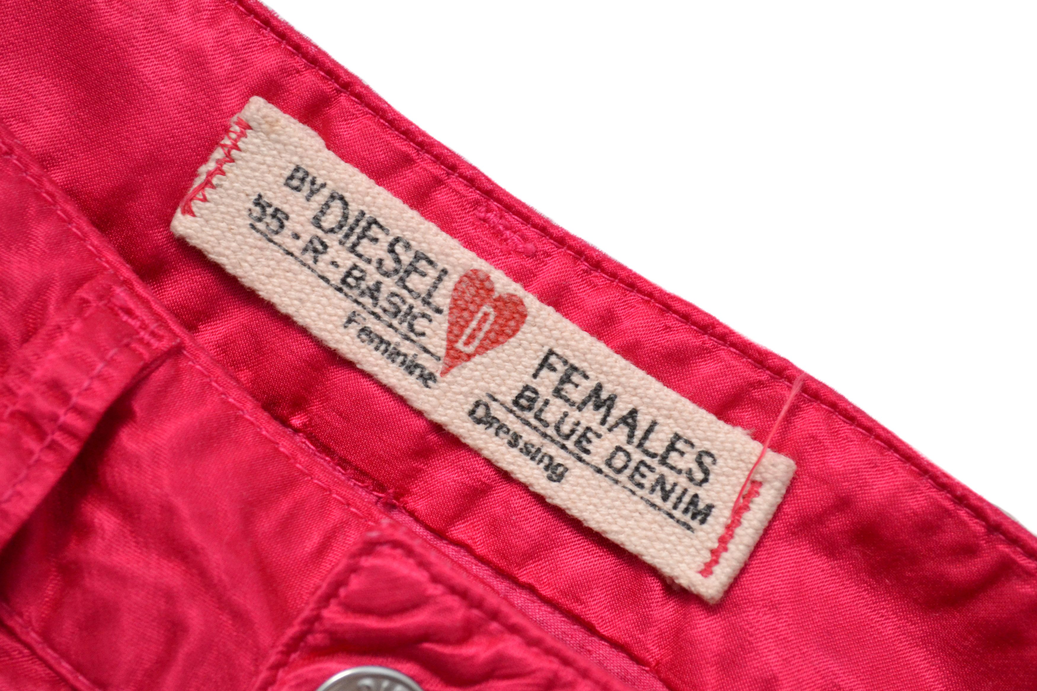Diesel Y2K Diesel Women’s Archive Pink Lester Skirt Size 28 Size 28" / US 6 / IT 42 - 3 Thumbnail