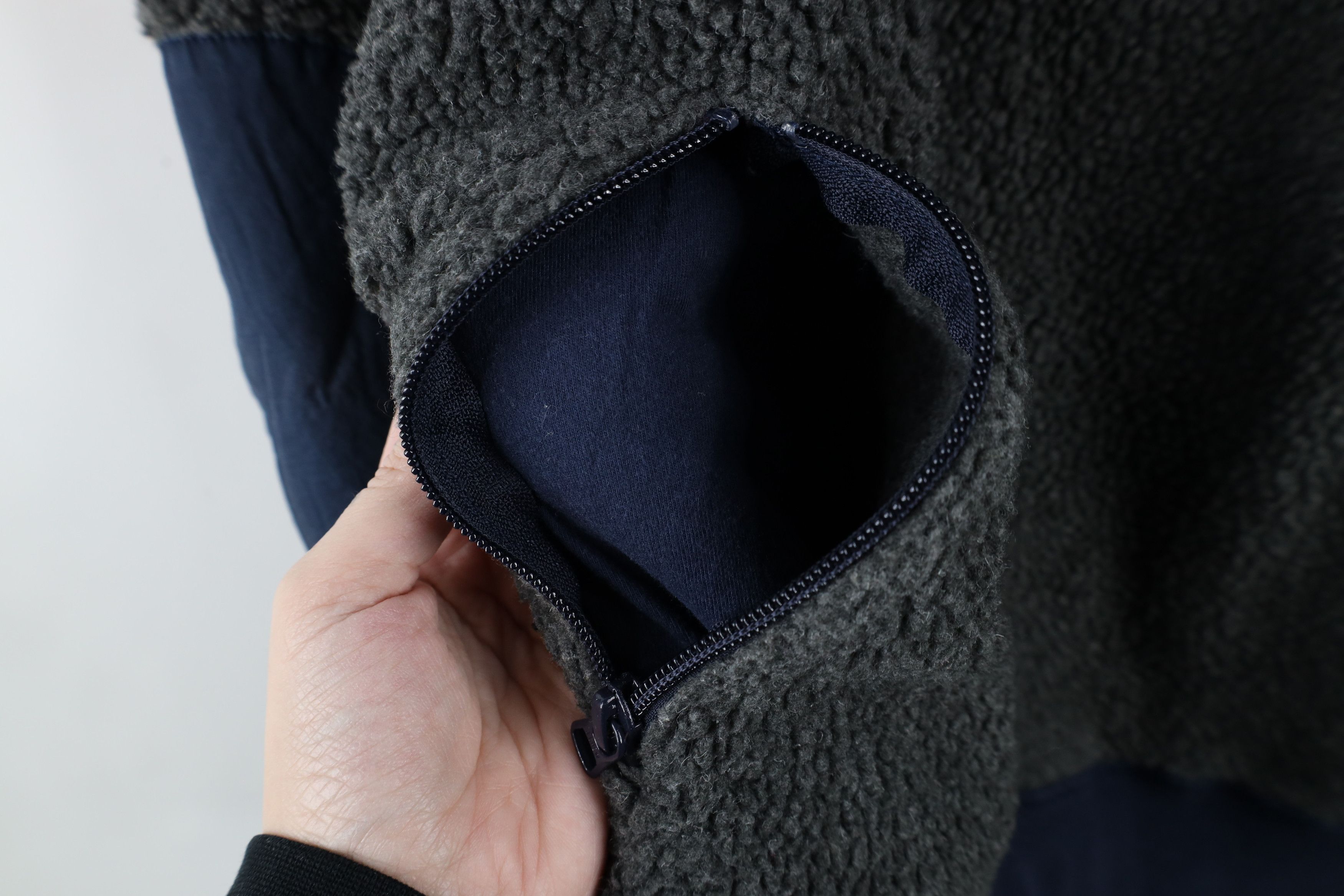 J.Crew × Vintage Vintage Y2K J Crew Pile Fleece Half Zip Pullover Sweater Size US L / EU 52-54 / 3 - 6 Thumbnail