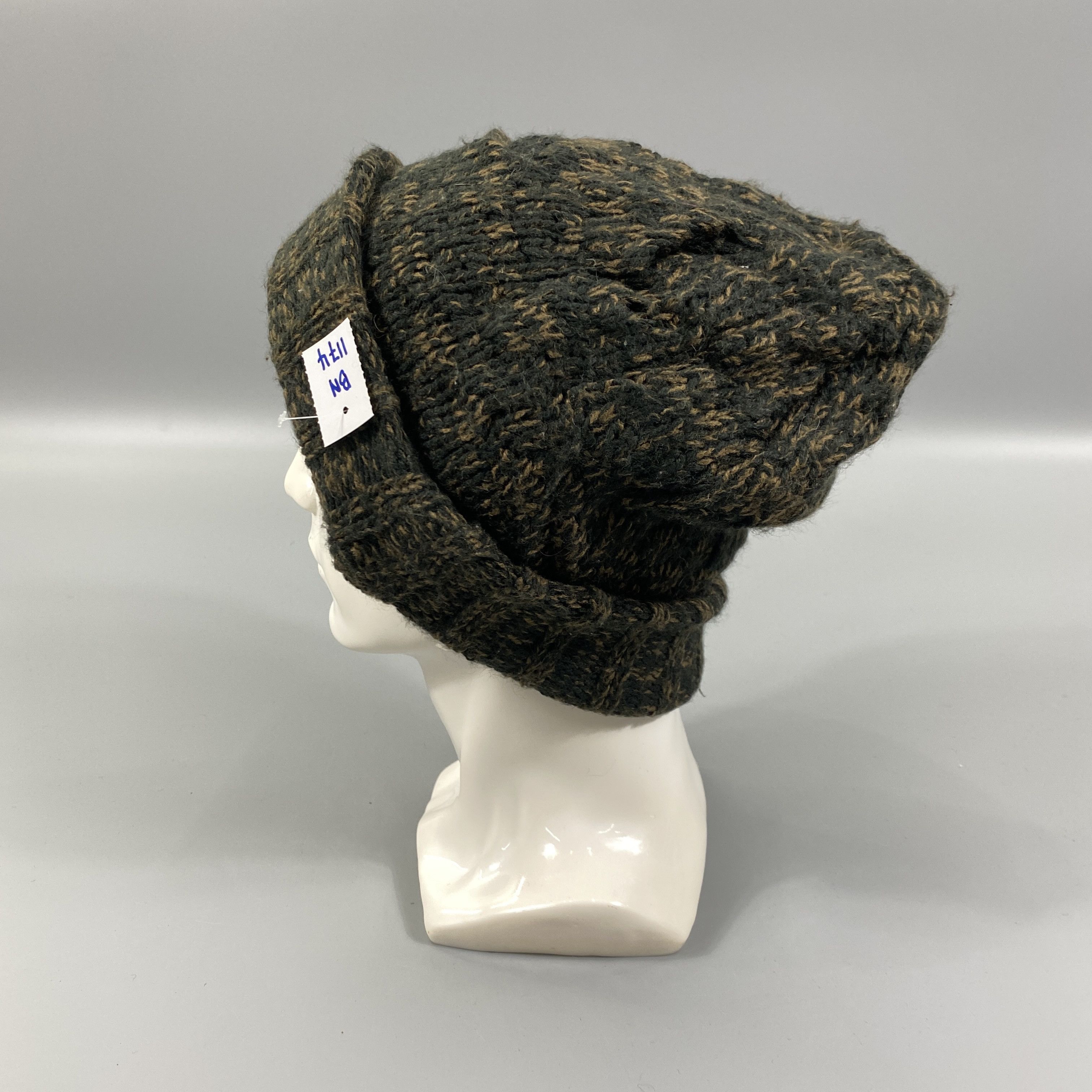 Japanese Brand Vintage Knitted Beanie Hats -BN1174 Size ONE SIZE - 1 Thumbnail