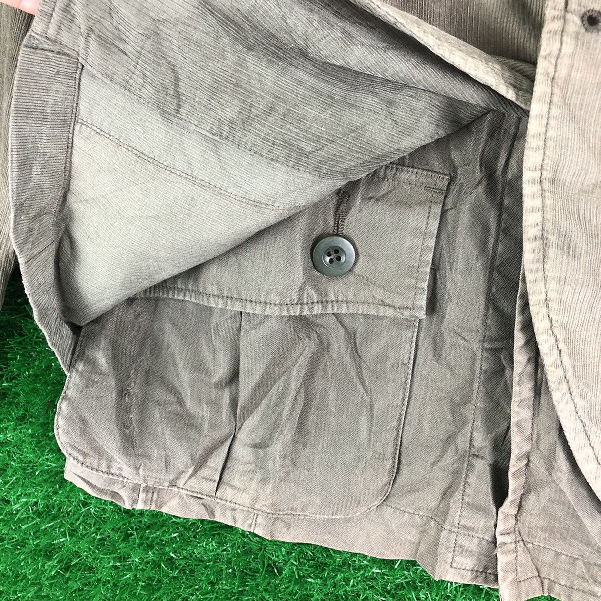 CABANE de ZUCCa Vintage Cabane de Zucca Corduroy Double Layers Jacket Size US S / EU 44-46 / 1 - 9 Thumbnail