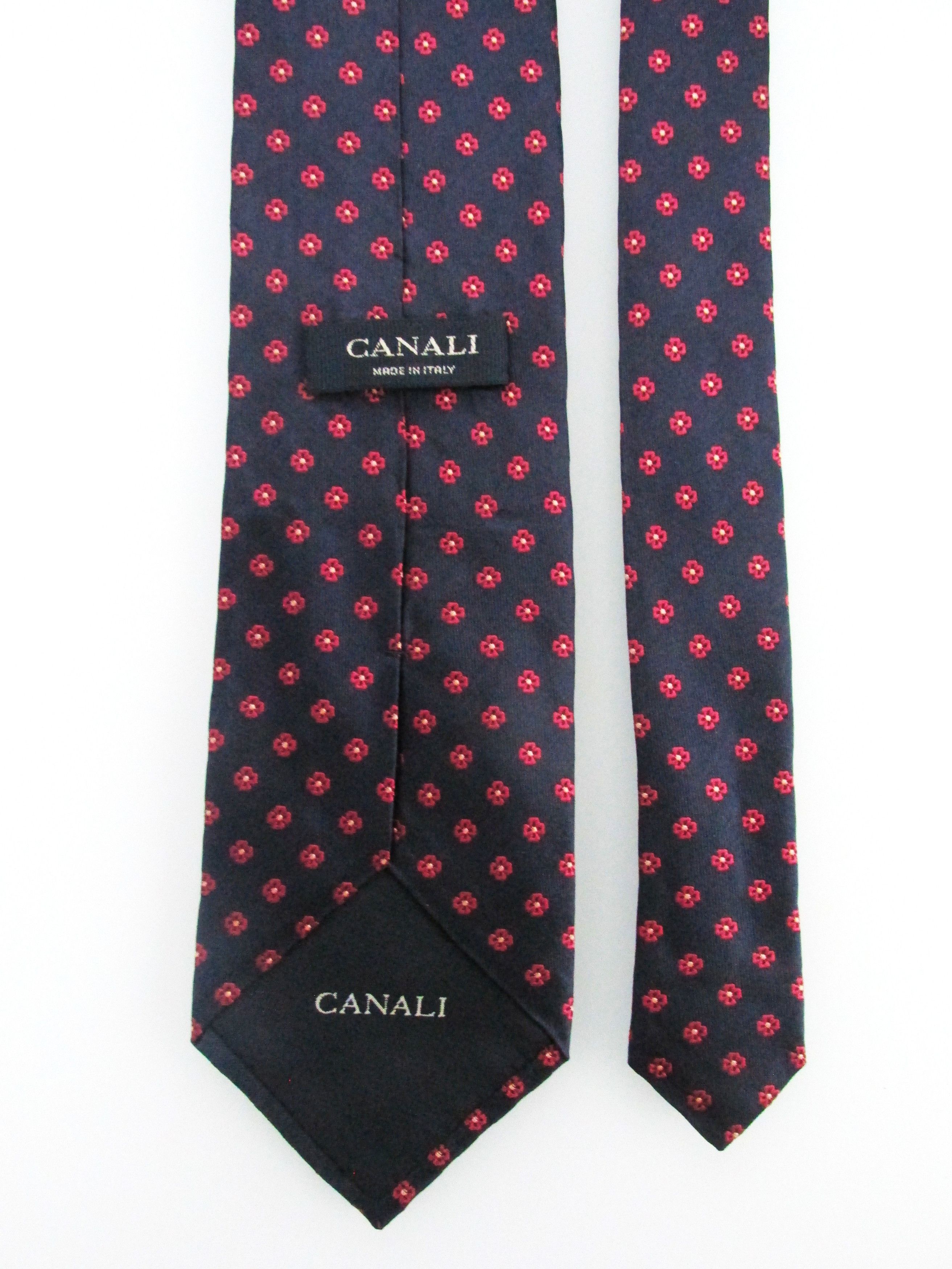 Canali Canali Men's Silk Tie Size ONE SIZE - 4 Thumbnail