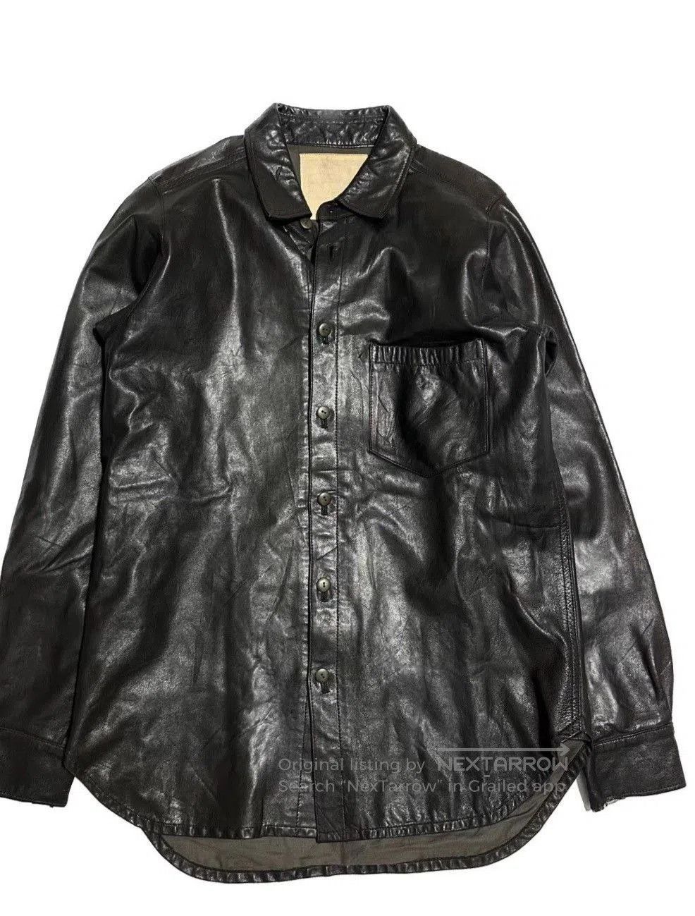 Other Beauty:Beast Vintage Leather Shirt. Size US M / EU 48-50 / 2 - 1 Thumbnail
