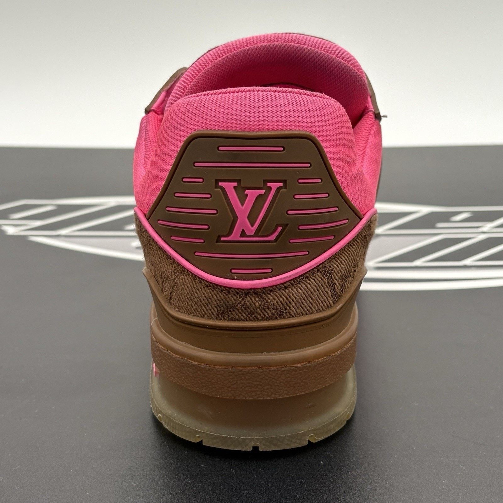 Louis Vuitton Louis Vuitton Trainer ' Pink Brown ' | GREAT CONDITION! Size US 9.5 / EU 42-43 - 9 Thumbnail