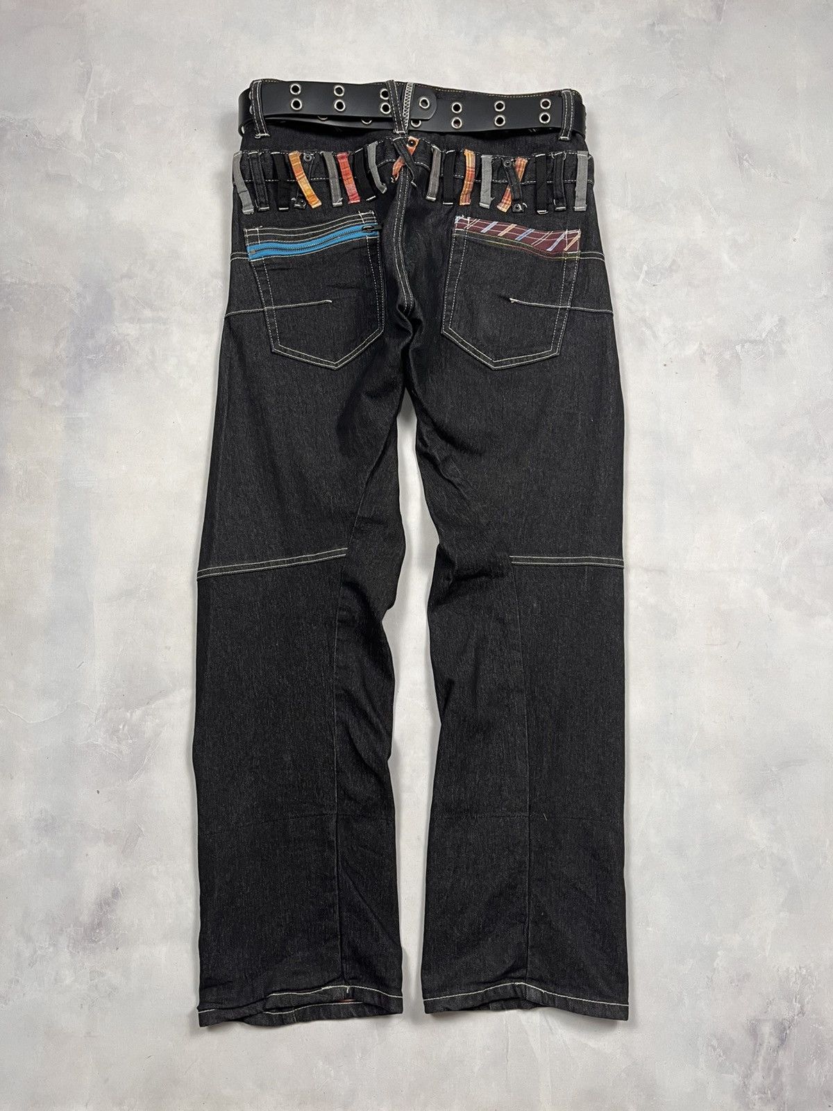 Japanese Brand Japanese Breathmint Double Waist Long Pants Black Size US 32 / EU 48 - 5 Thumbnail