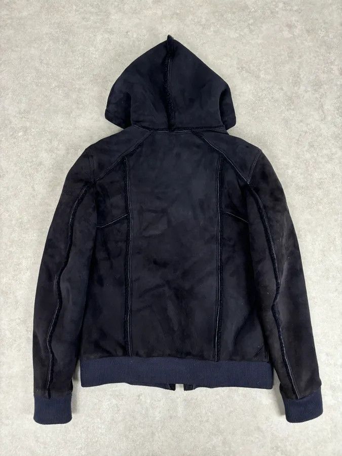 Balmain AW2017 Balmain Black Lamb Leather Hooded Jacket Size US M / EU 48-50 / 2 - 5 Thumbnail