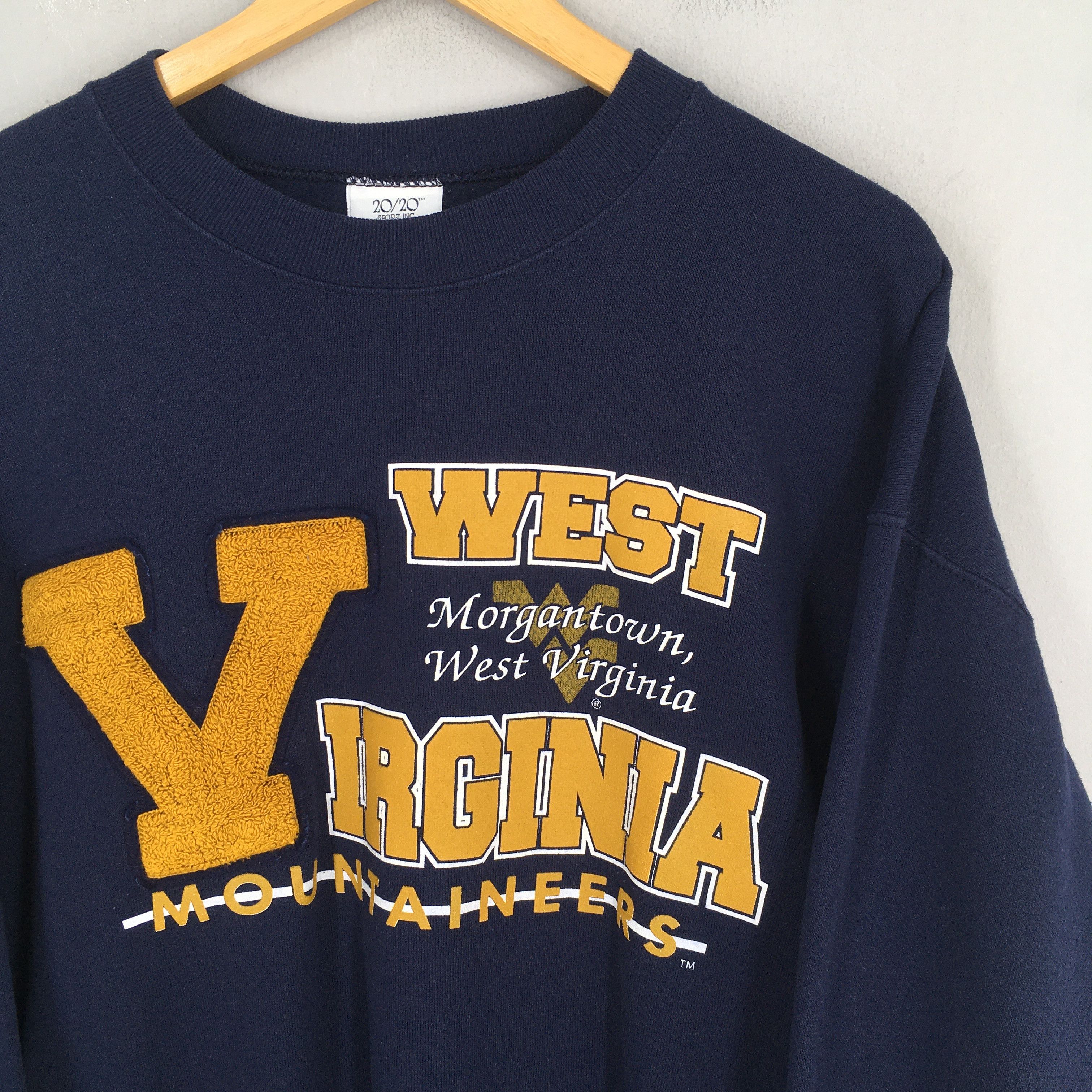 NCAA × Vintage West Virginia Mountaineers Football Ncaa Sweatshirt XLarge Size US XL / EU 56 / 4 - 2 Thumbnail