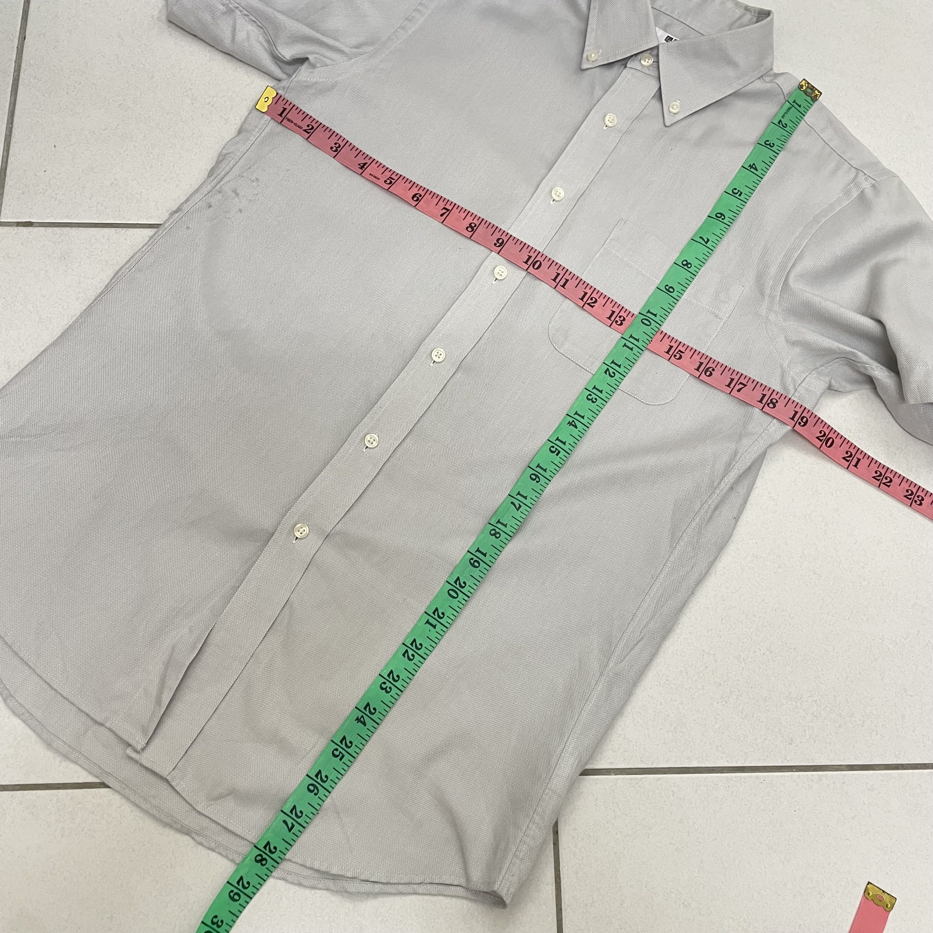 Japanese Brand × Uniqlo UNIQLO JAPAN OXFORD COLLAR SHIRT CASUAL SMART Size US S / EU 44-46 / 1 - 3 Thumbnail
