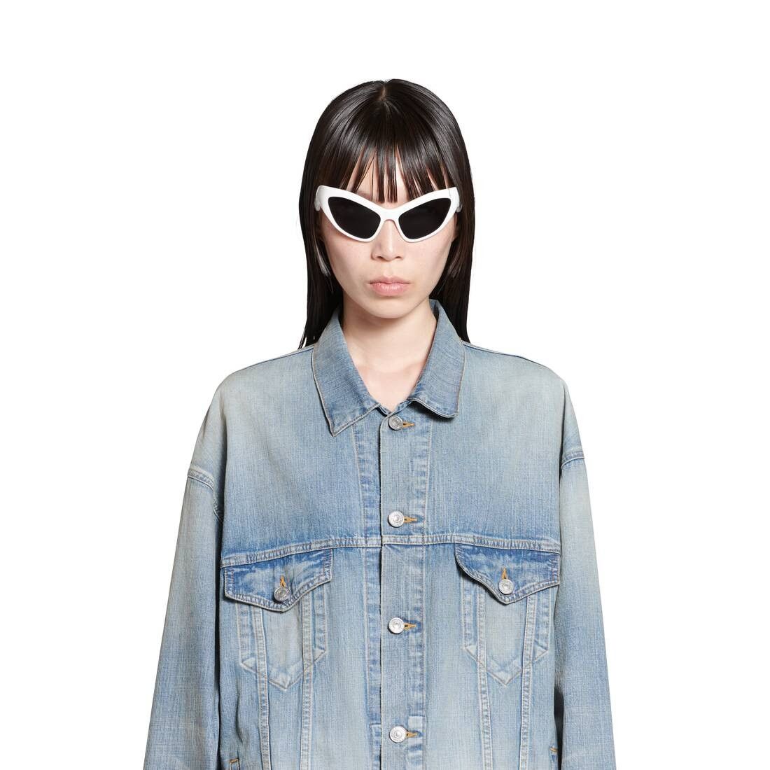 Balenciaga o1la1rc1a0625 Paris Tropical Large Fit Jacket in Blue Size M / US 6-8 / IT 42-44 - 5 Thumbnail
