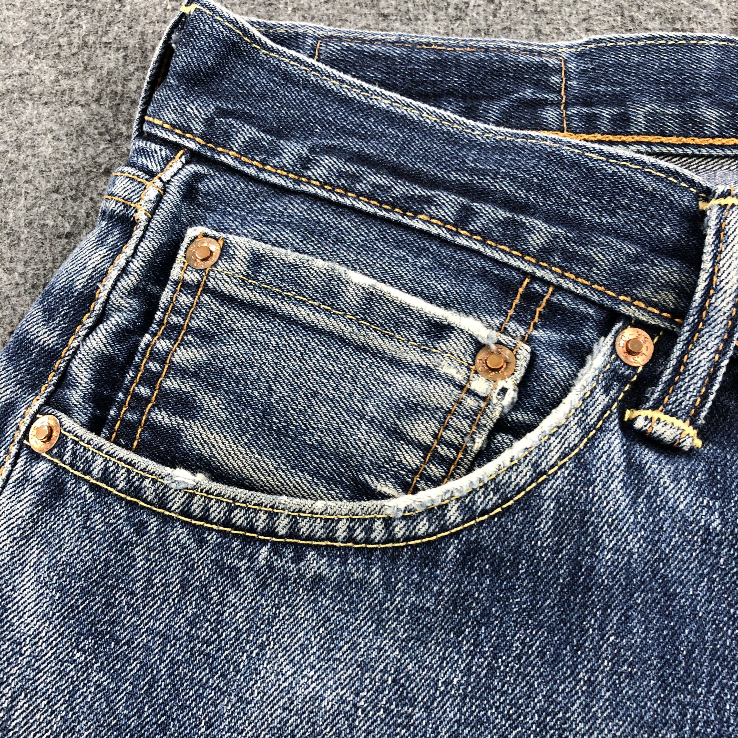 Levi's Vintage Blue Wash Levis 503 Jeans-J1914 Size US 33 - 9 Thumbnail
