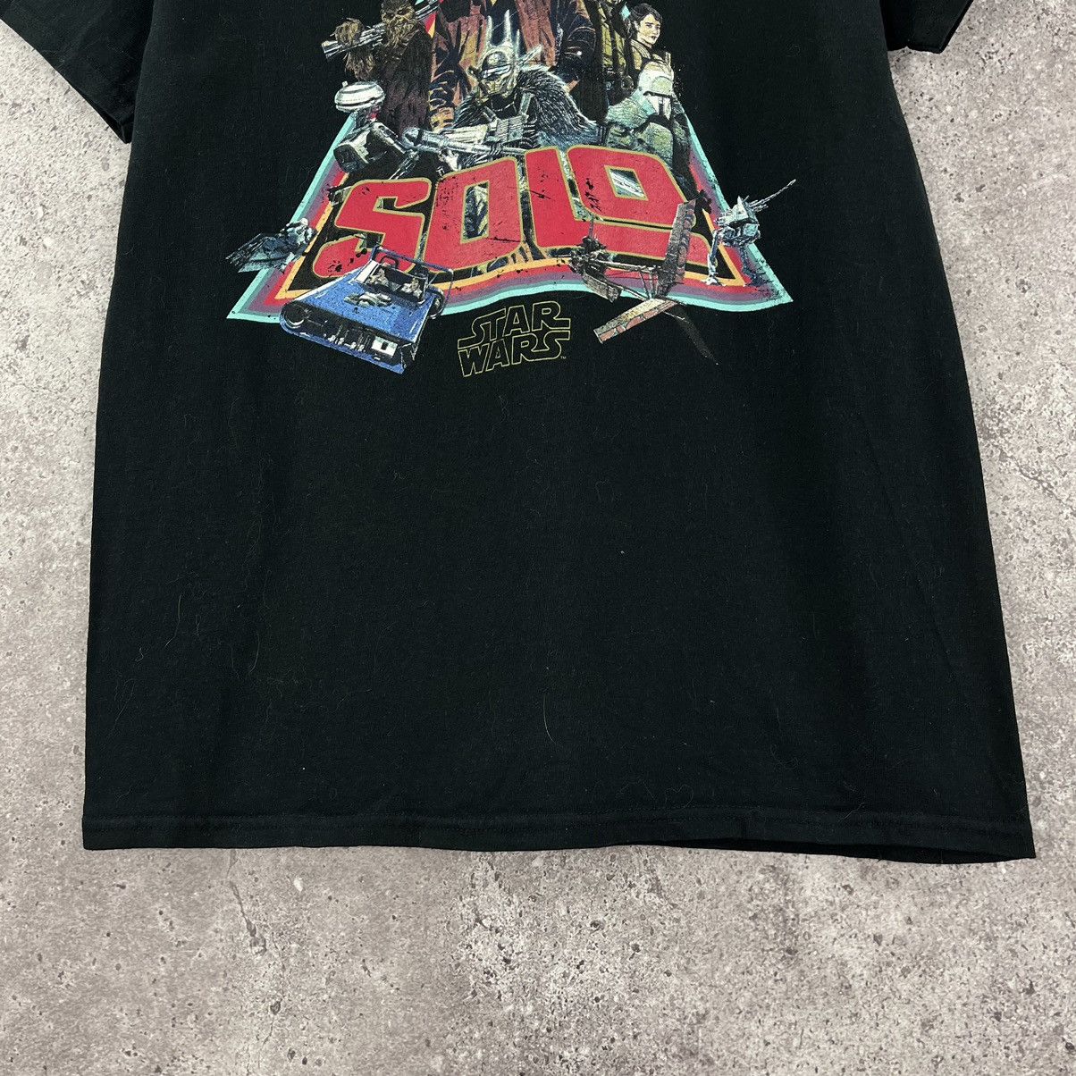 Star Wars × Vintage Star Wars Solo T-Shirt Big Logo Black Size M Size US M / EU 48-50 / 2 - 6 Thumbnail