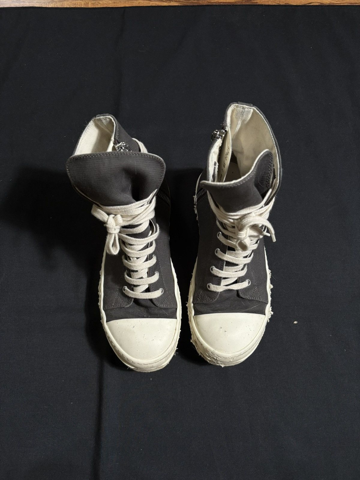 Rick Owens Drkshdw Rick Owens DRKSHDW Luxor High - size 6 Size US 6 / EU 39 - 3 Thumbnail