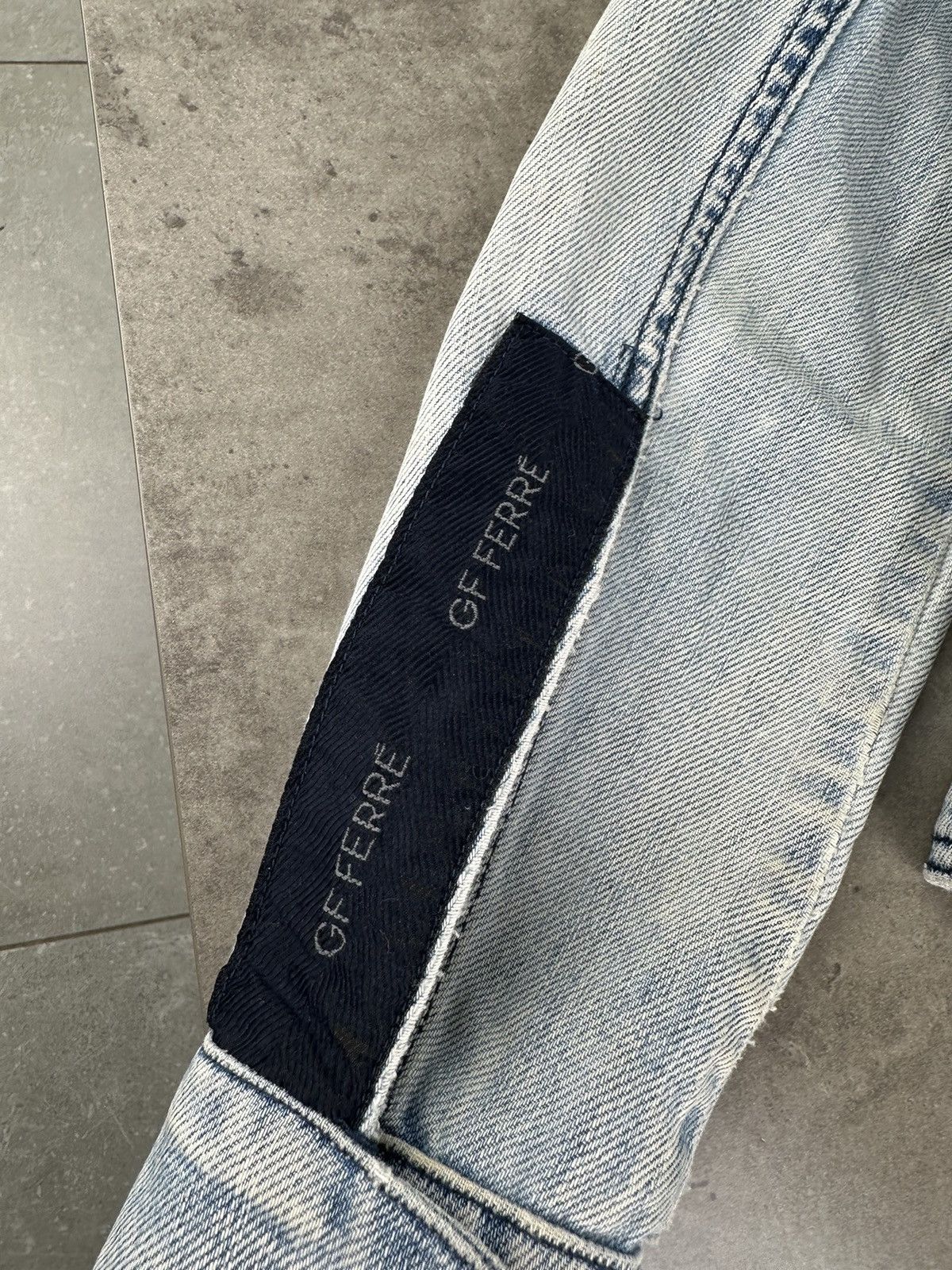 GF Ferre GF Ferre Denim Jacket Size S / US 4 / IT 40 - 13 Thumbnail