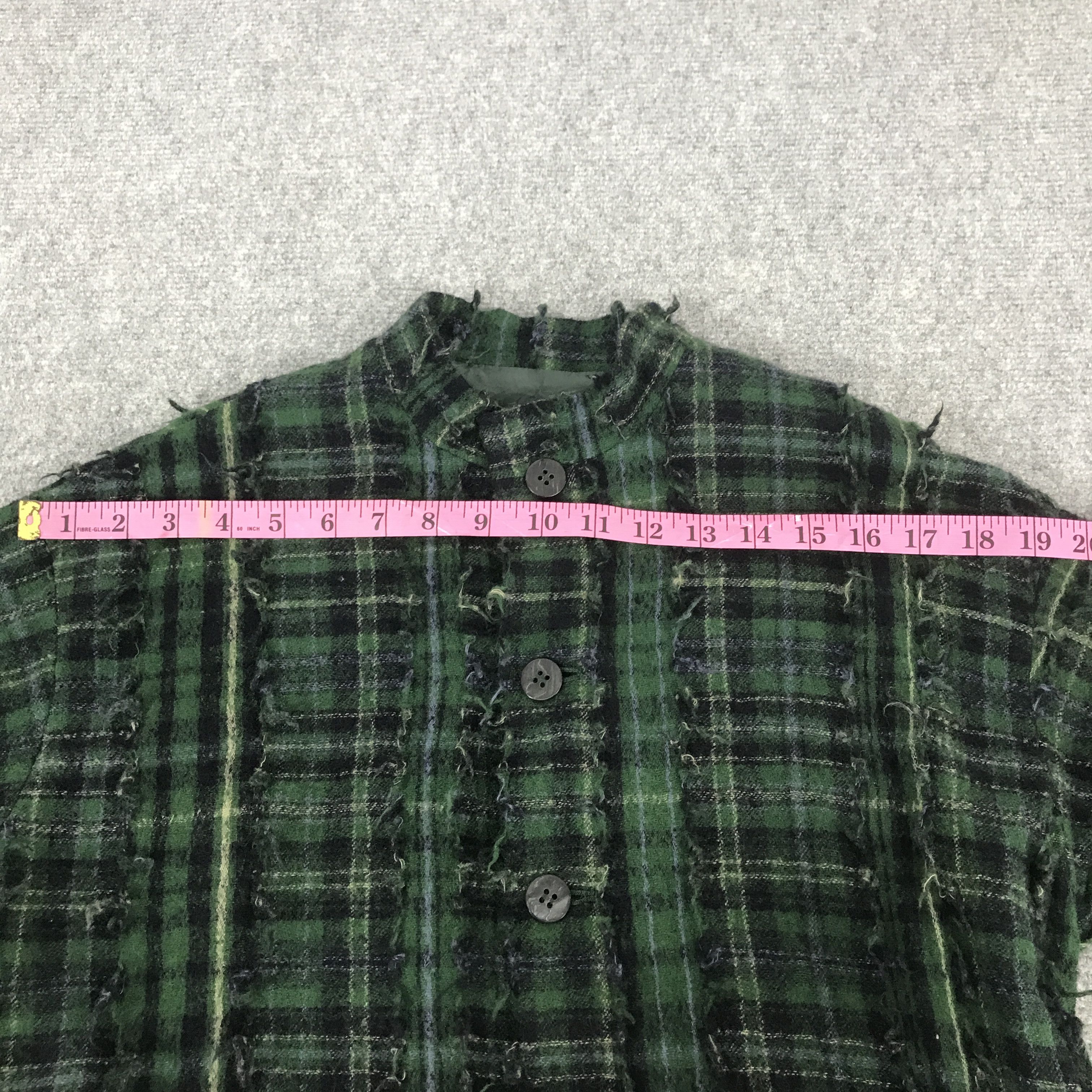 Japanese Brand Jurgen Lehl japan patchwork design Button Jacket K73B10 Size US M / EU 48-50 / 2 - 6 Thumbnail