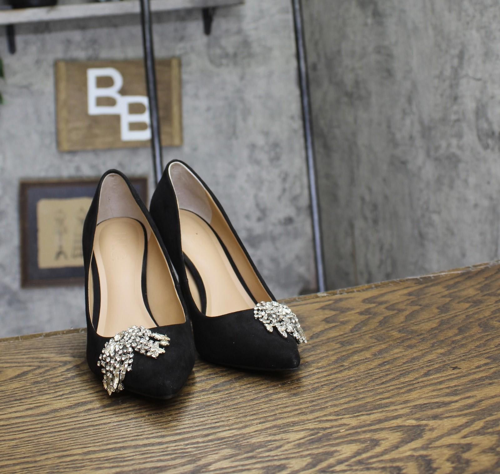 Other Inc International Concepts Heels Black Microsuede 6.5m Size US 6.5 / IT 36.5 - 3 Thumbnail