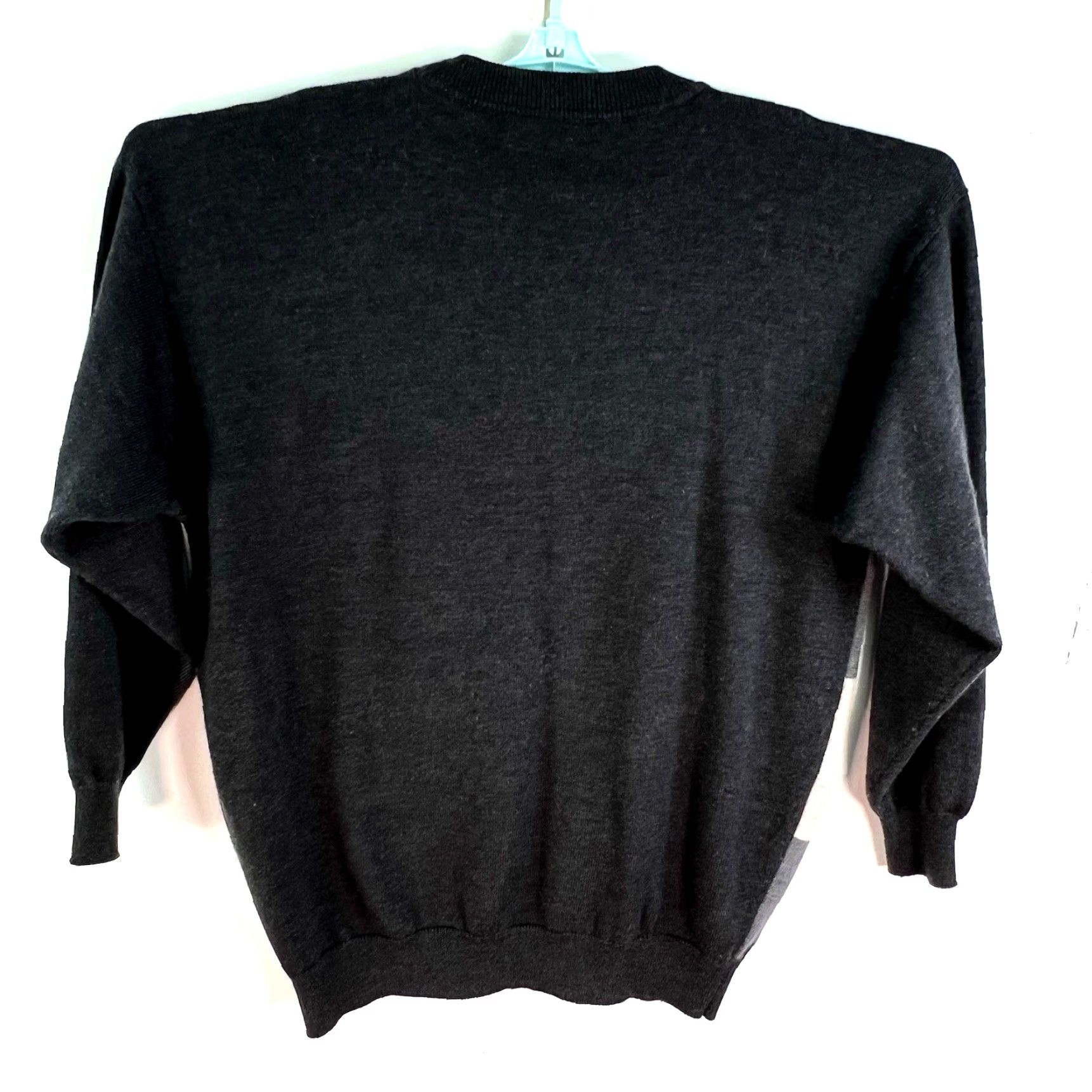 Pringle Of Scotland VINTAGE Pringle of Scotland Argyle Sweater Men’s L Gray Black 100% Lambswool Pullover Knit Large Size Mens Size US L / EU 52-54 / 3 - 4 Thumbnail