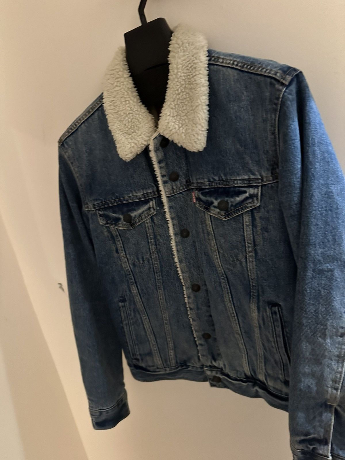 Levi's Levi’s Premium Sherpa Lined Trucker Jacket Size US S / EU 44-46 / 1 - 1 Thumbnail