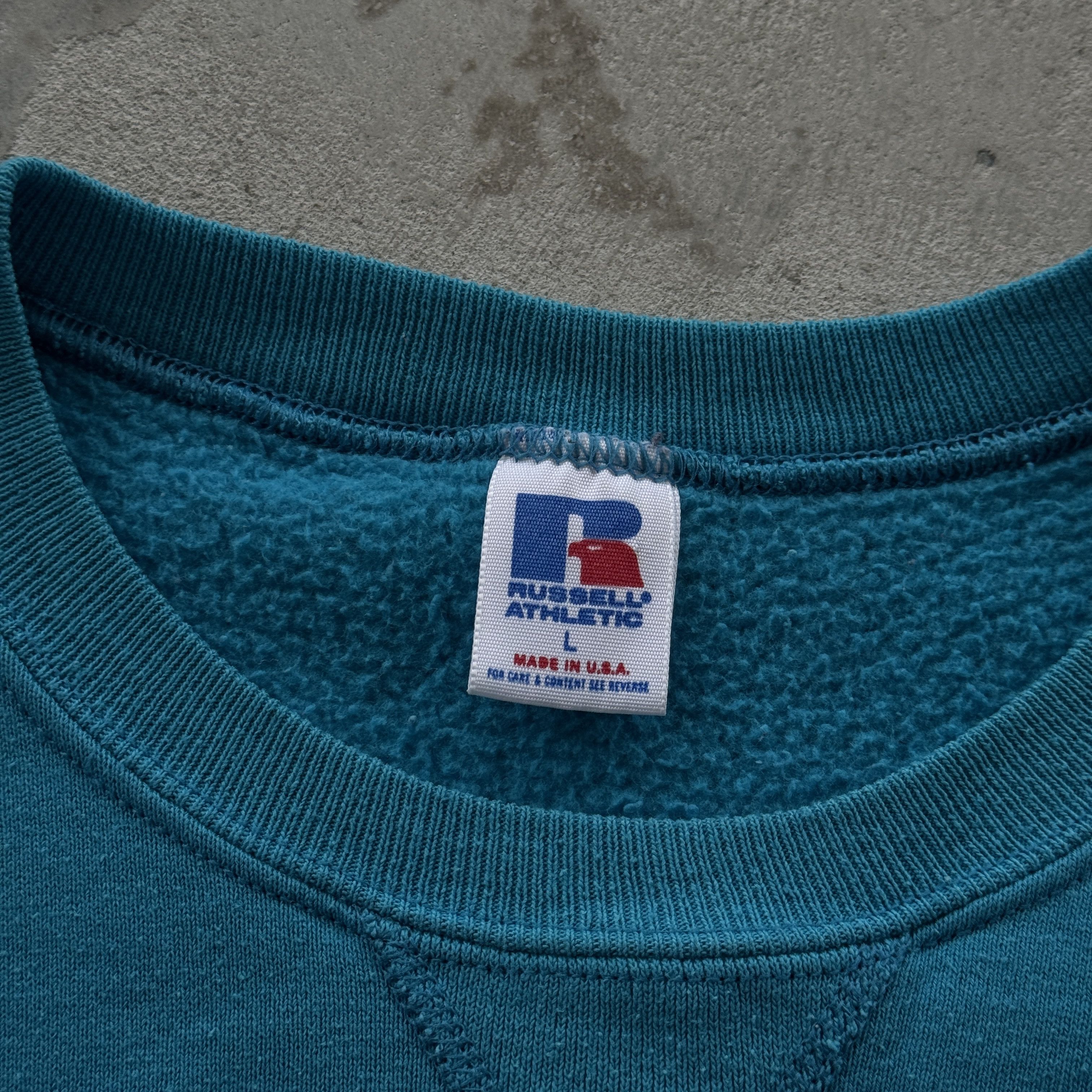 Russell Athletic Vintage 90s Russell Athletic Basic Sweatshirt Size US L / EU 52-54 / 3 - 5 Thumbnail
