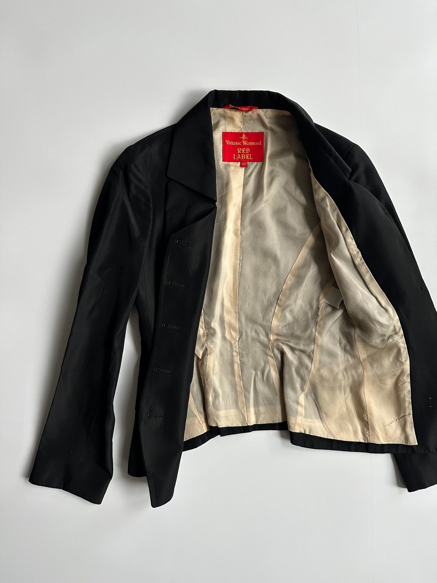 Vivienne Westwood VIVIENNE WESTWOOD size 40 Early-style buttoned suit jacket| Size XL / US 12-14 / IT 48-50 - 3 Thumbnail