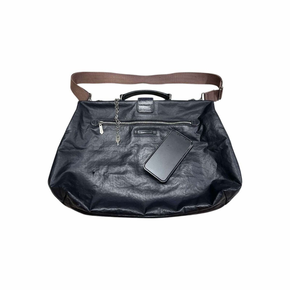 Gaultier Homme Objet × Jean Paul Gaultier 🔥Vintage Jean Paul Gautier Doctor Bag Leather Boston Bag JPG Size ONE SIZE - 9 Thumbnail