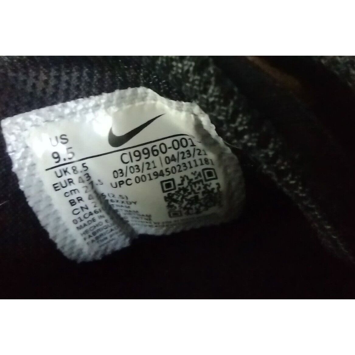 Nike Nike Flex Mens Athletic Sneakers Sz 9.5 Black Rainbow Runnin Size US 9.5 / EU 42-43 - 8 Thumbnail