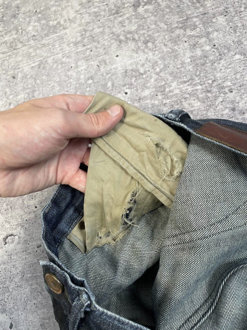 Allsaints Vintage Allsaints Japan Denim Selvage Jeans Painted Y2K Size US 30 / EU 46 - 11 Thumbnail