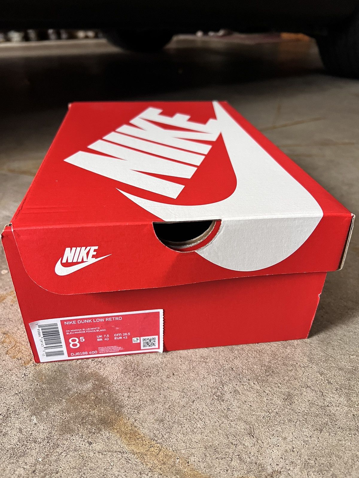 Nike Nike Dunk Low Marina Blue Size US 8.5 / EU 41-42 - 5 Thumbnail