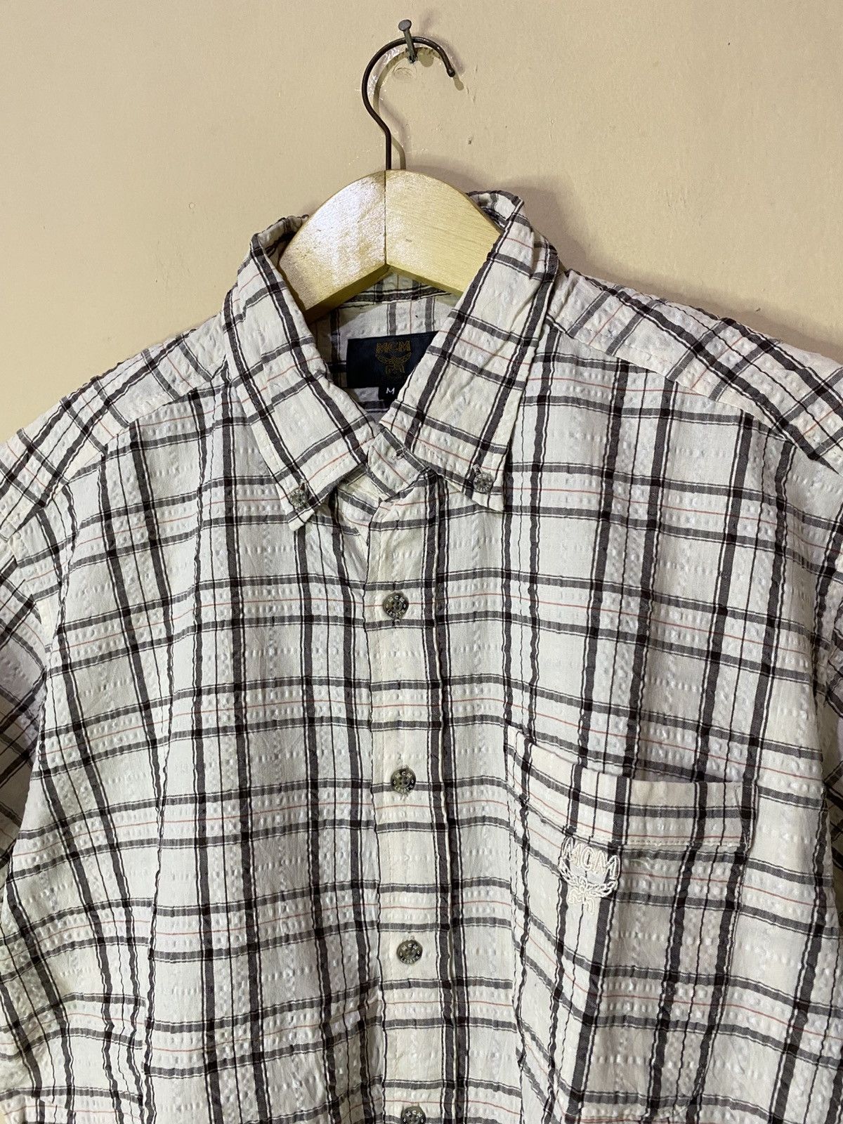 MCM Mcm Legere Plaid Shirt Size US M / EU 48-50 / 2 - 3 Thumbnail