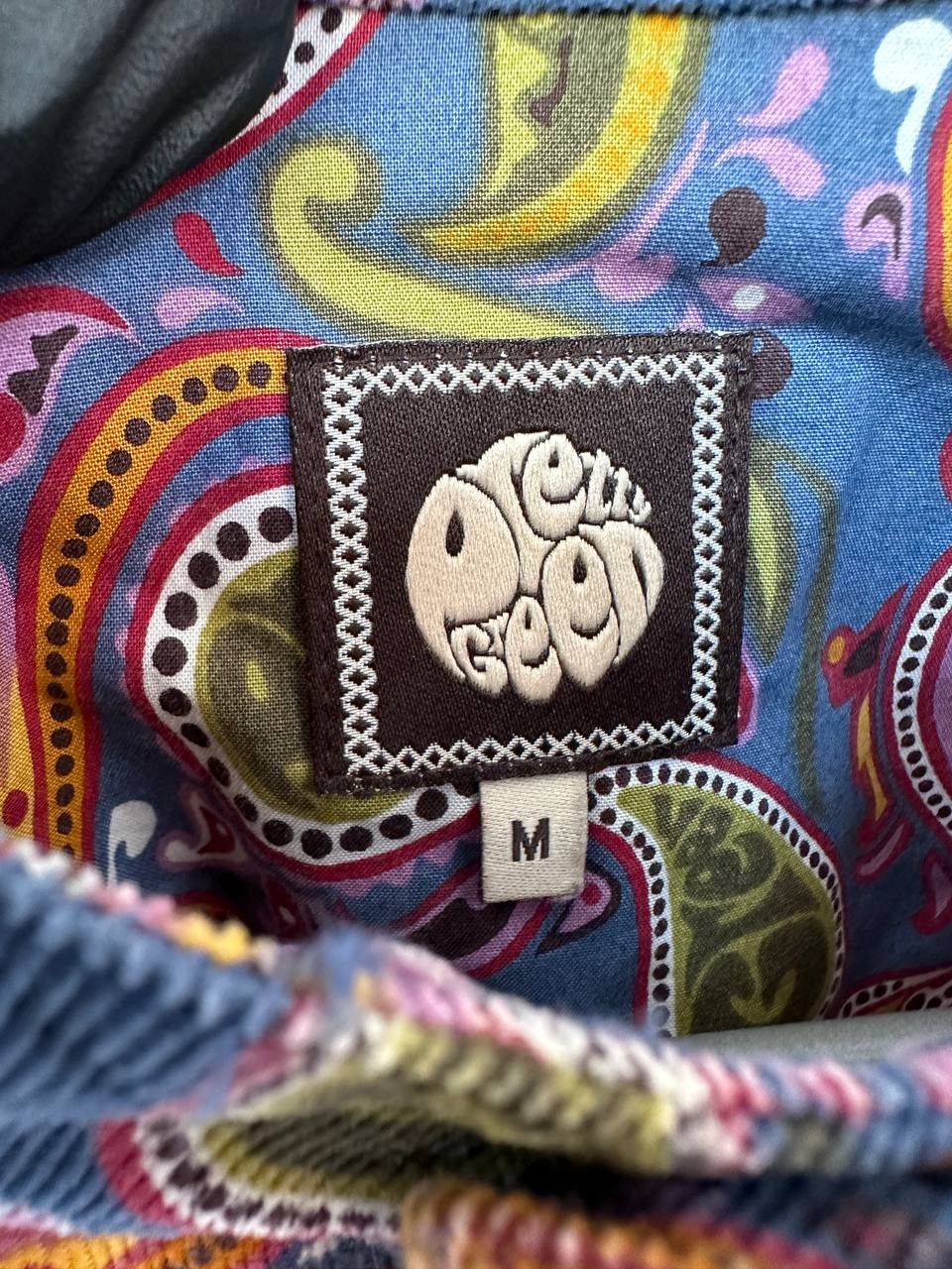 Pretty Green Pretty Green Paisley Button Up Flannel Shirt Vintage Size US M / EU 48-50 / 2 - 13 Thumbnail