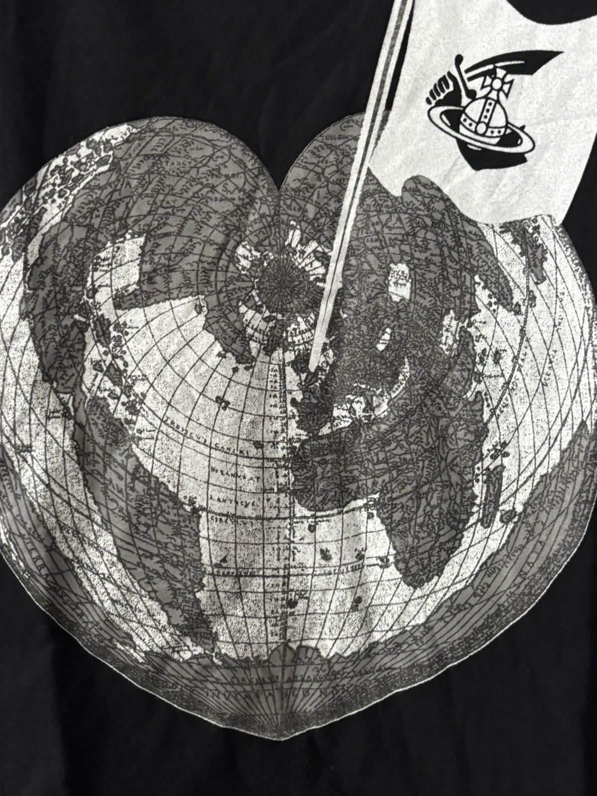 Vivienne Westwood Vivienne Westwood World Heart T-Shirt Size S / US 4 / IT 40 - 3 Thumbnail